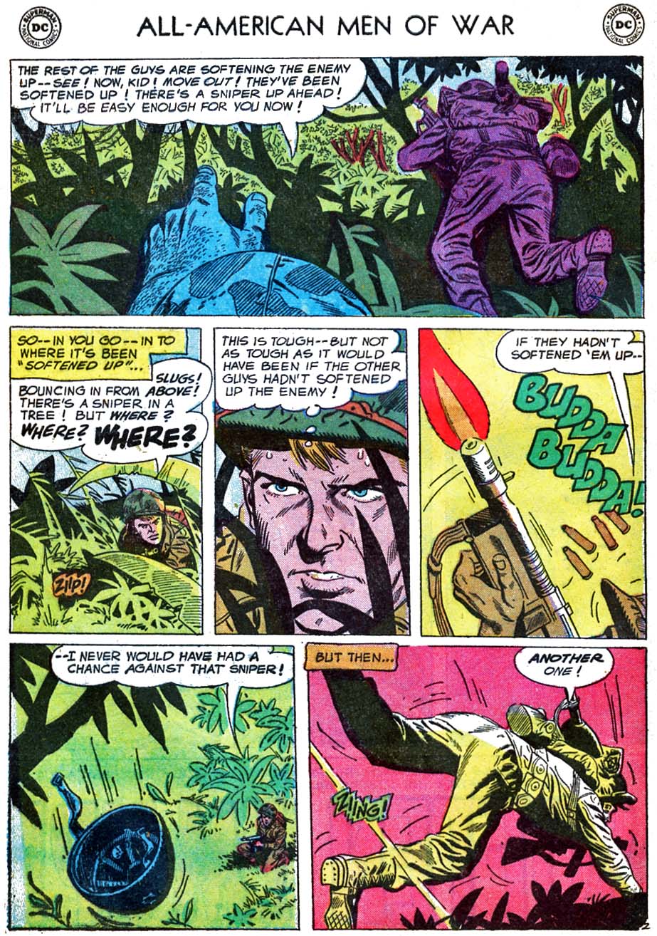 Read online All-American Men of War comic -  Issue #54 - 28