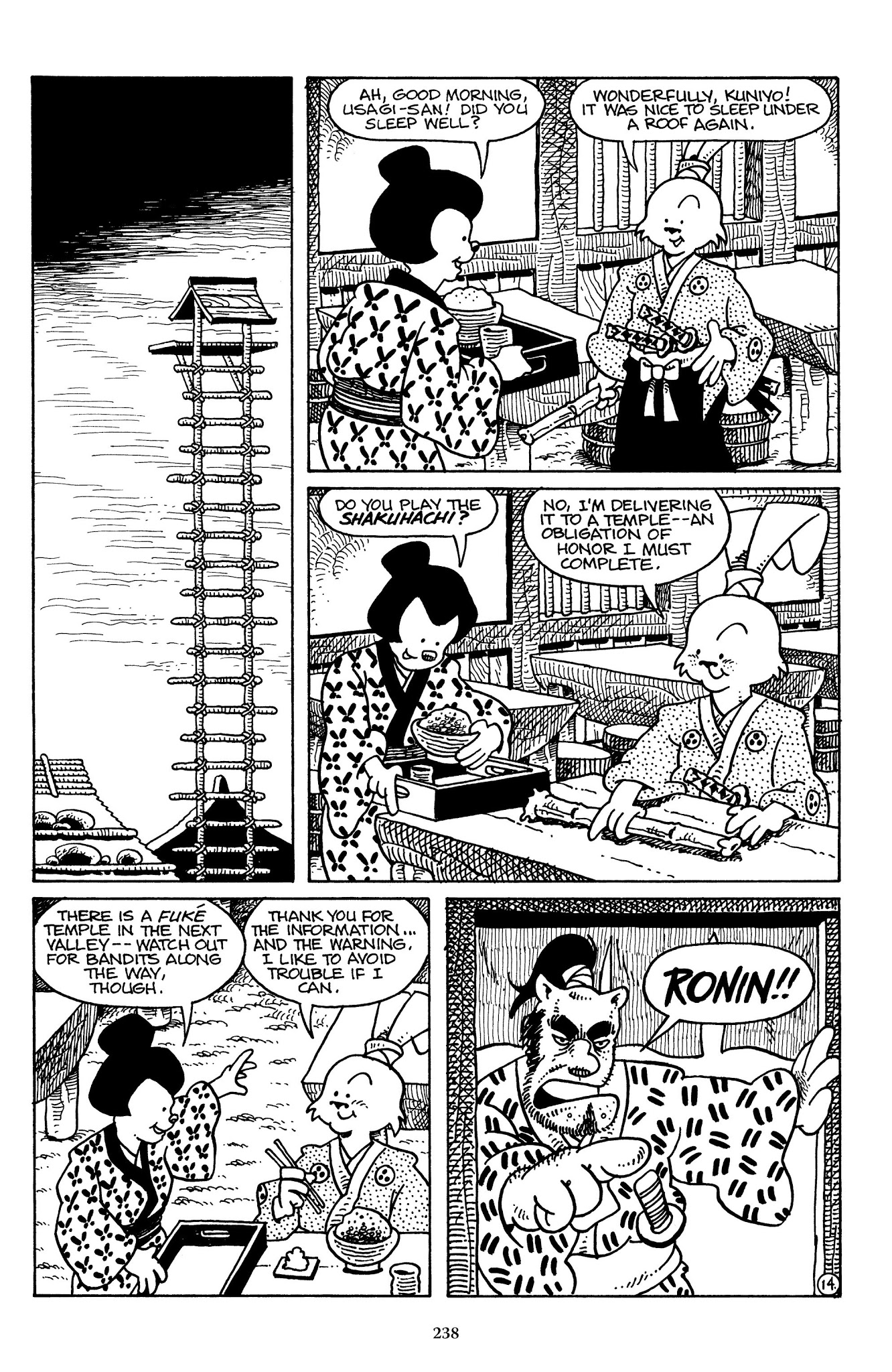 Read online The Usagi Yojimbo Saga comic -  Issue # TPB 1 - 234
