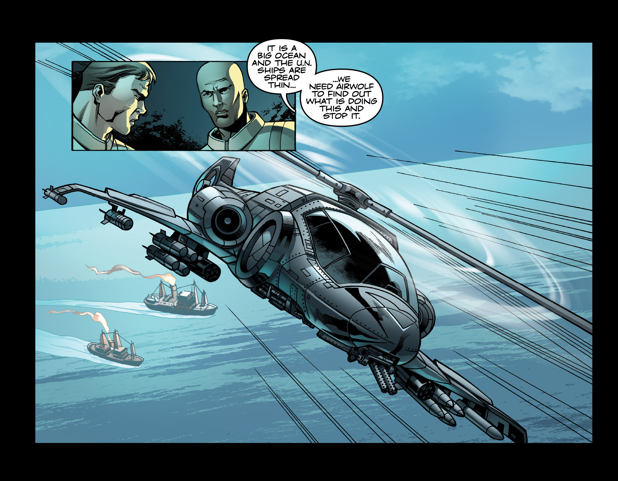 Read online Airwolf Airstrikes comic -  Issue #3 - 10
