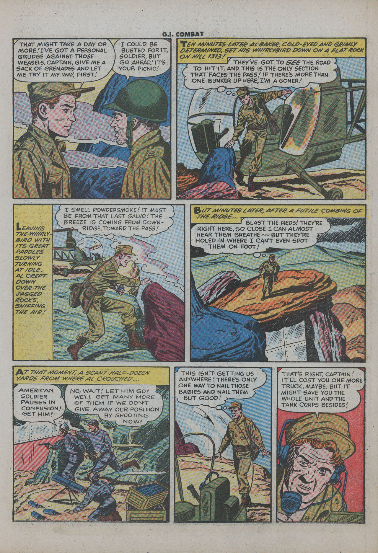 Read online G.I. Combat (1952) comic -  Issue #33 - 16