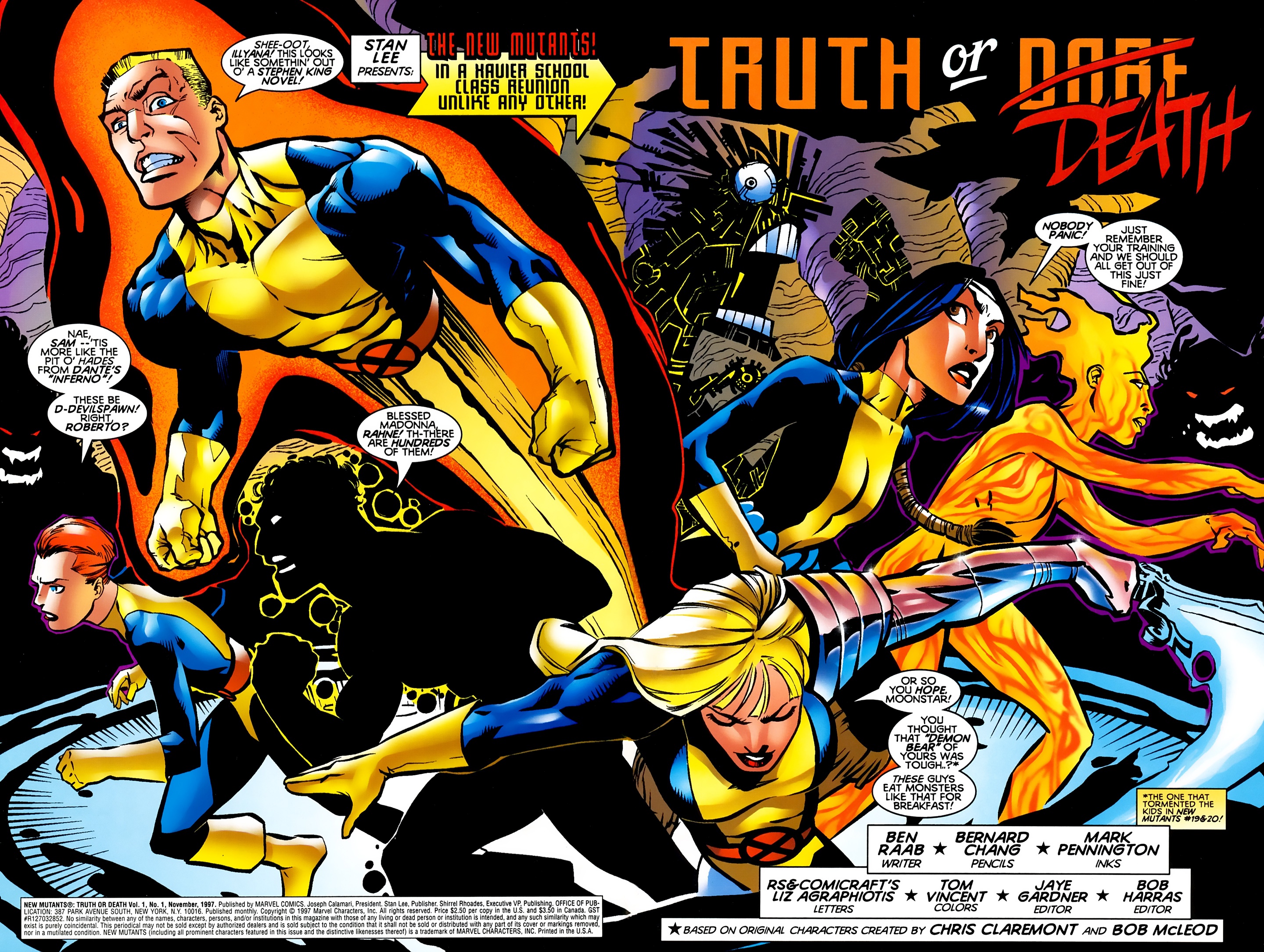 Read online New Mutants: Truth or Death comic -  Issue #1 - 4