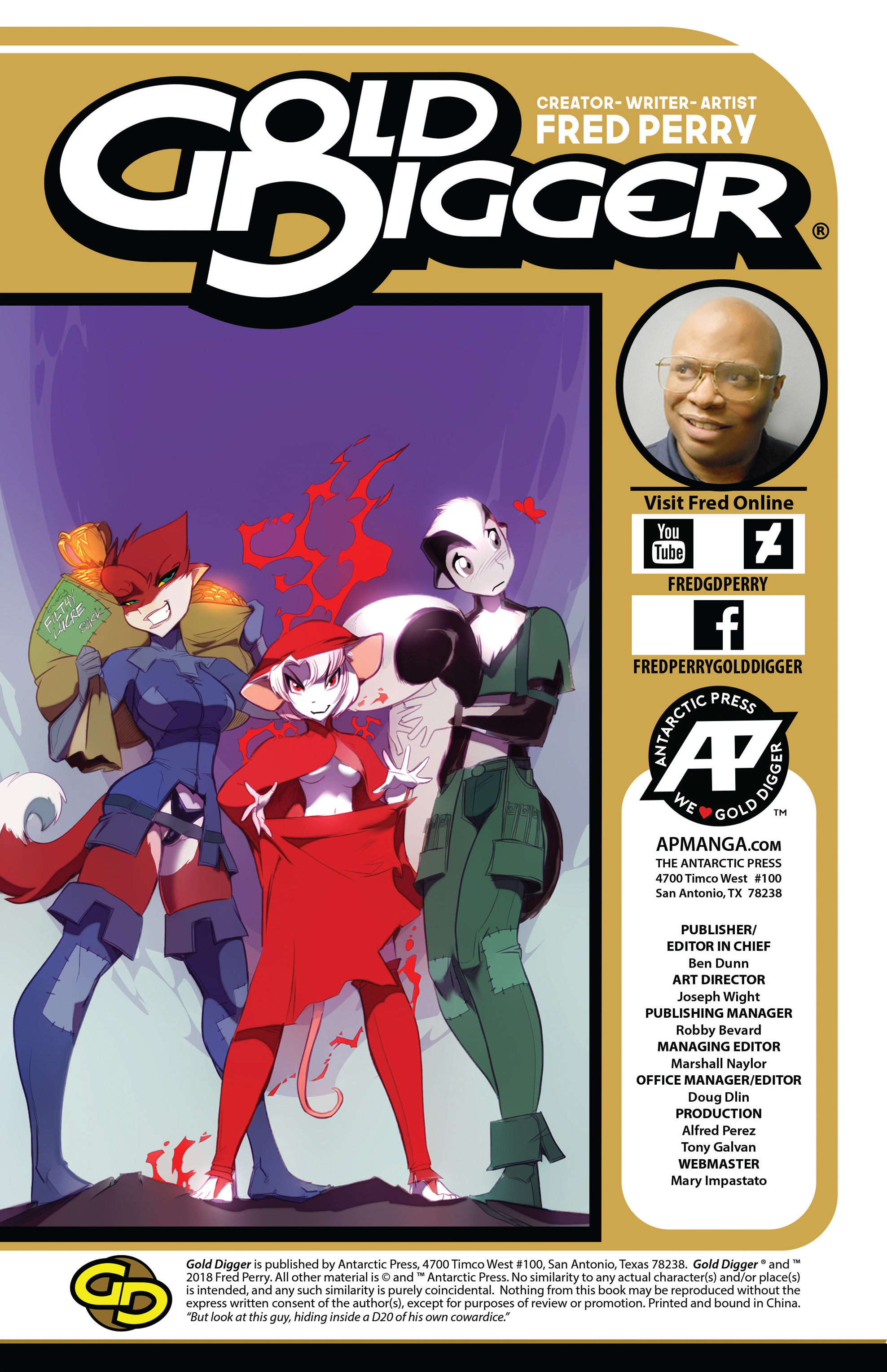 Read online Gold Digger (1999) comic -  Issue #260 - 2