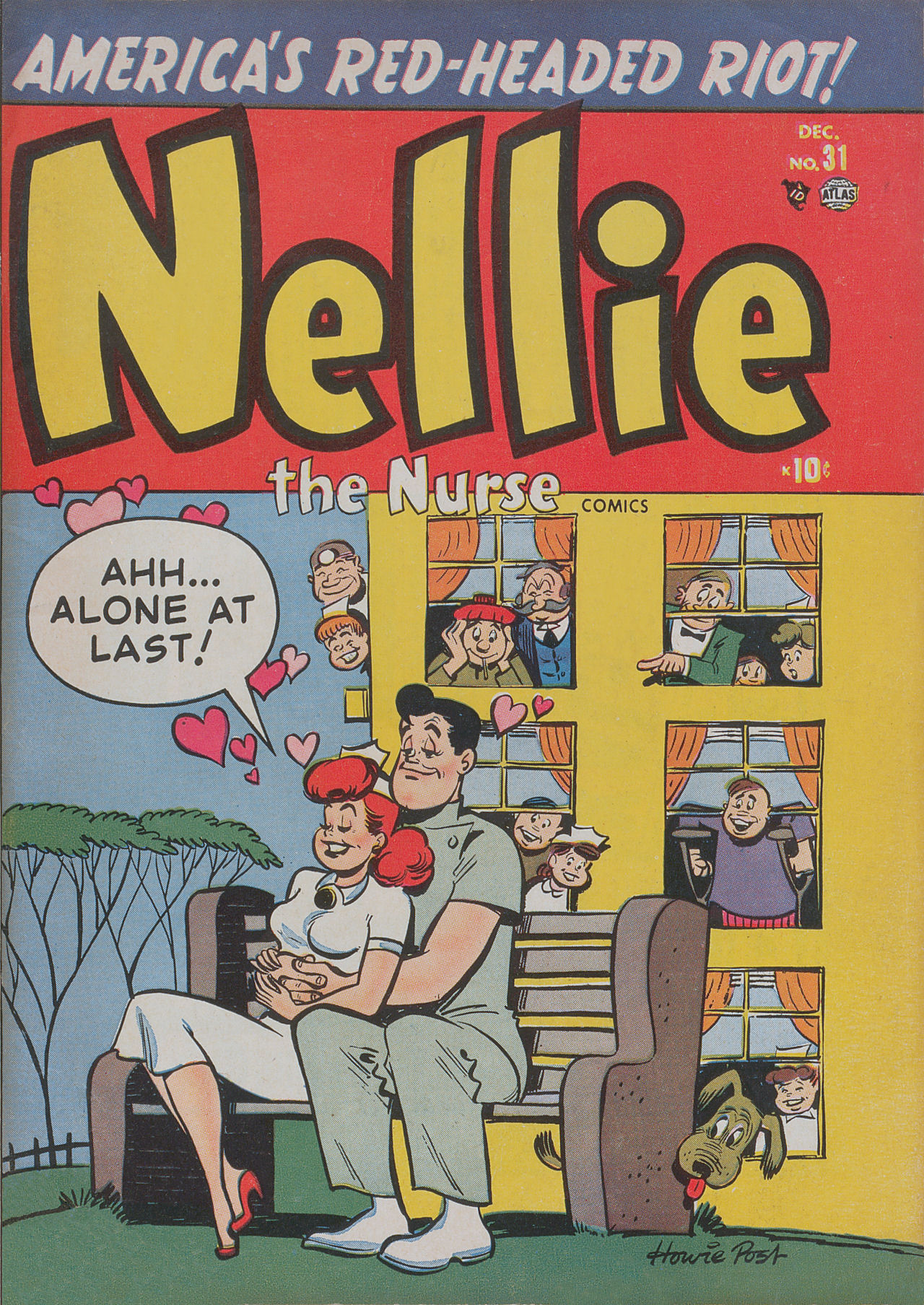 Read online Nellie The Nurse (1945) comic -  Issue #31 - 1