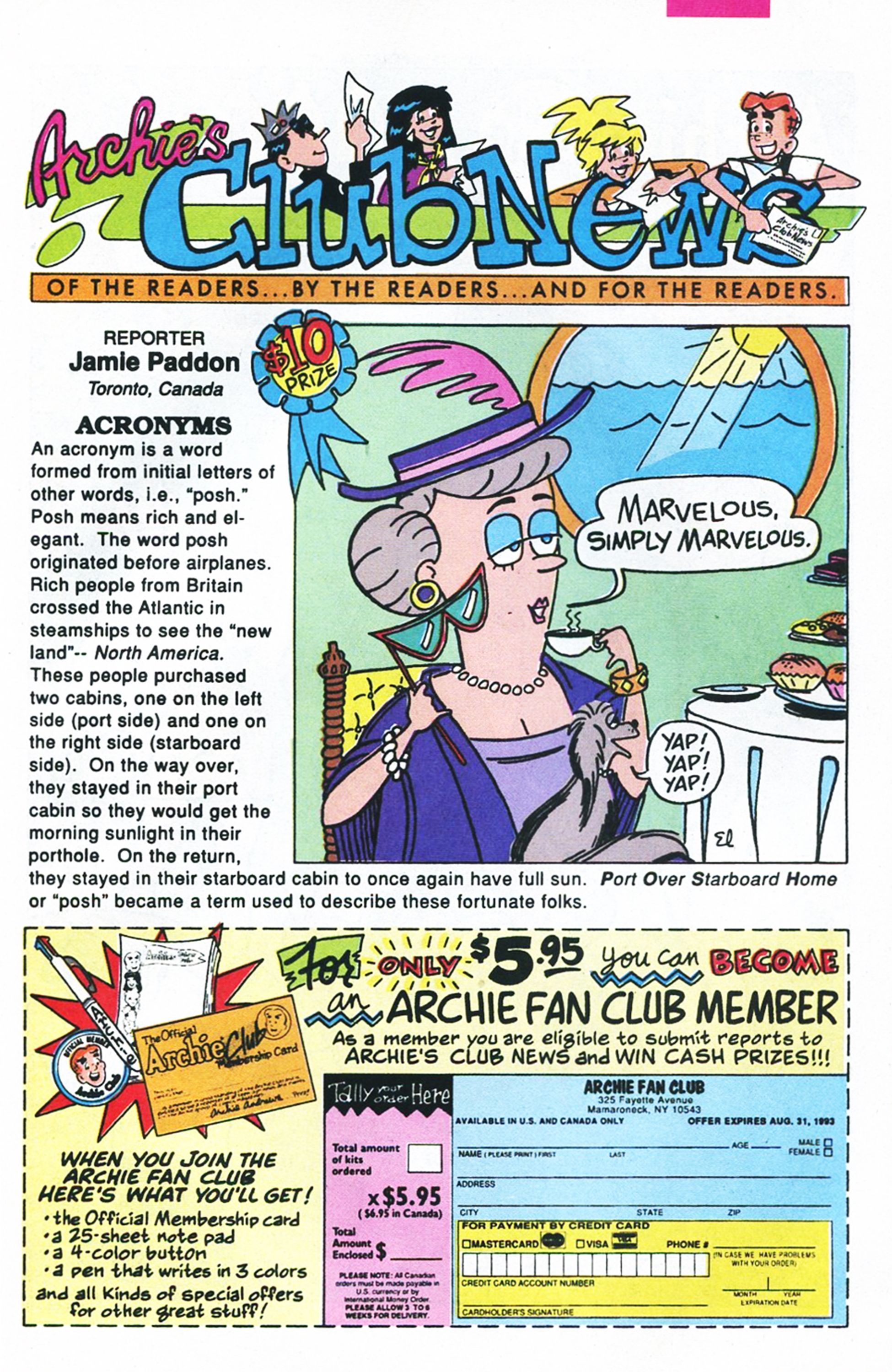 Read online Archie (1960) comic -  Issue #414 - 27