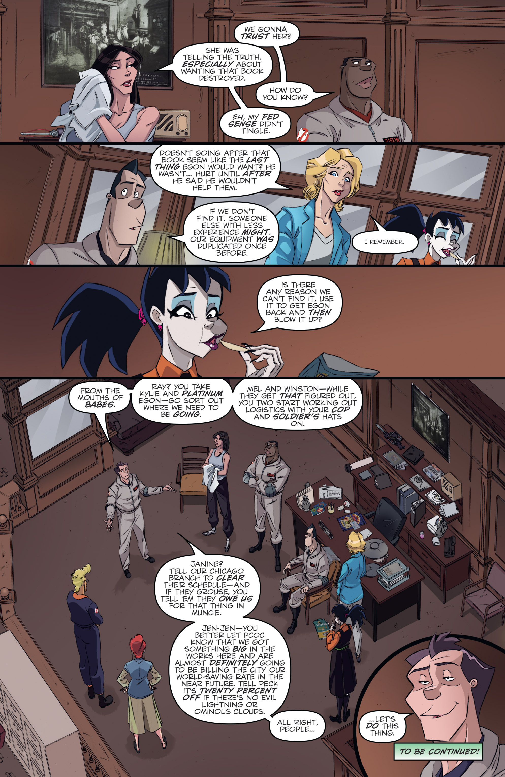 Read online Ghostbusters: International comic -  Issue #8 - 24