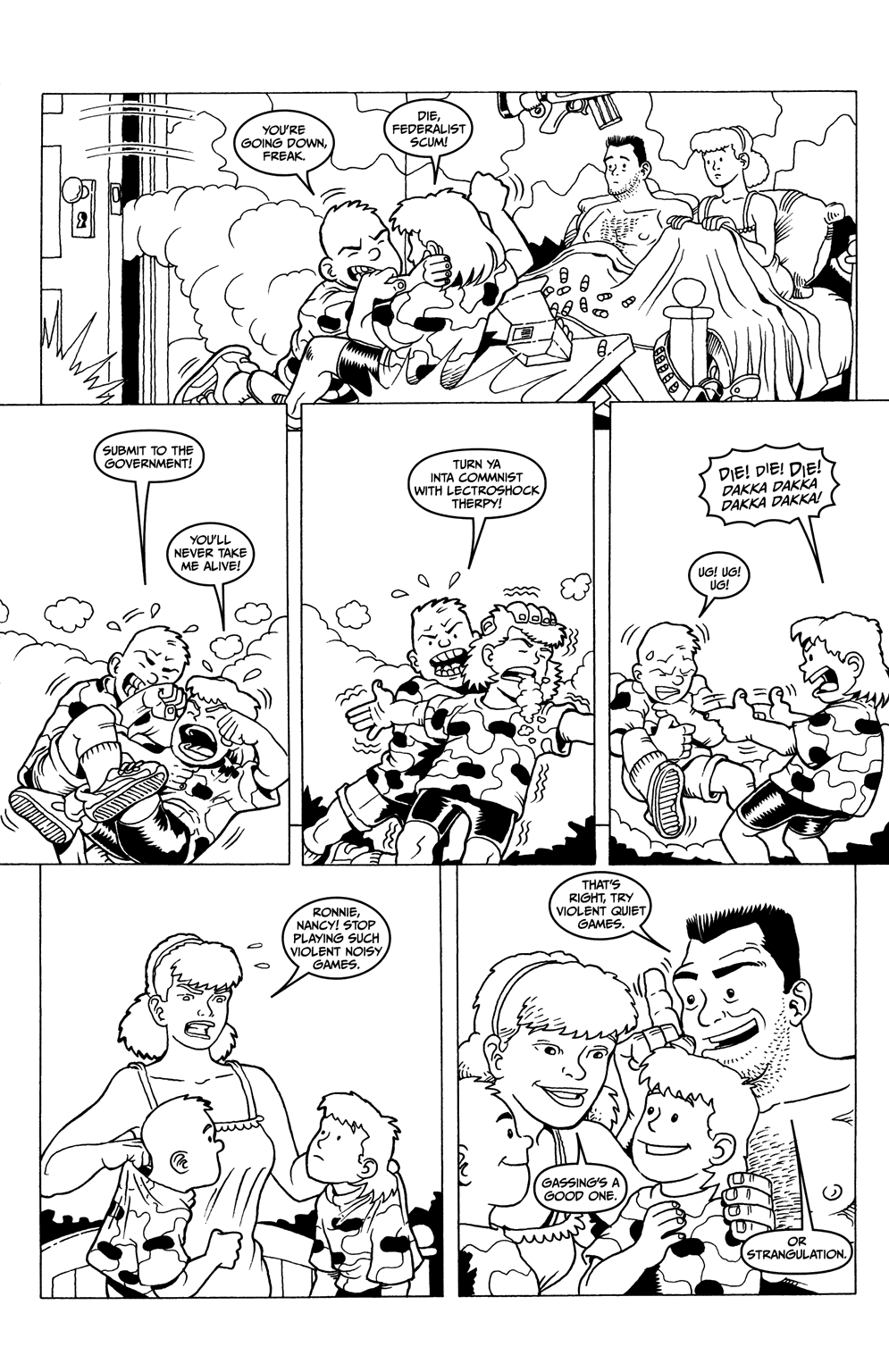 Read online Rich Johnston's Holed Up comic -  Issue #1 - 6