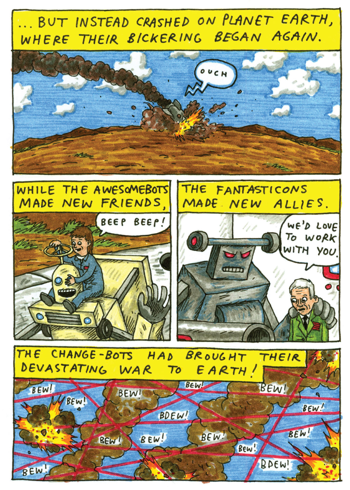 Read online Incredible Change-Bots comic -  Issue # TPB 2 - 11