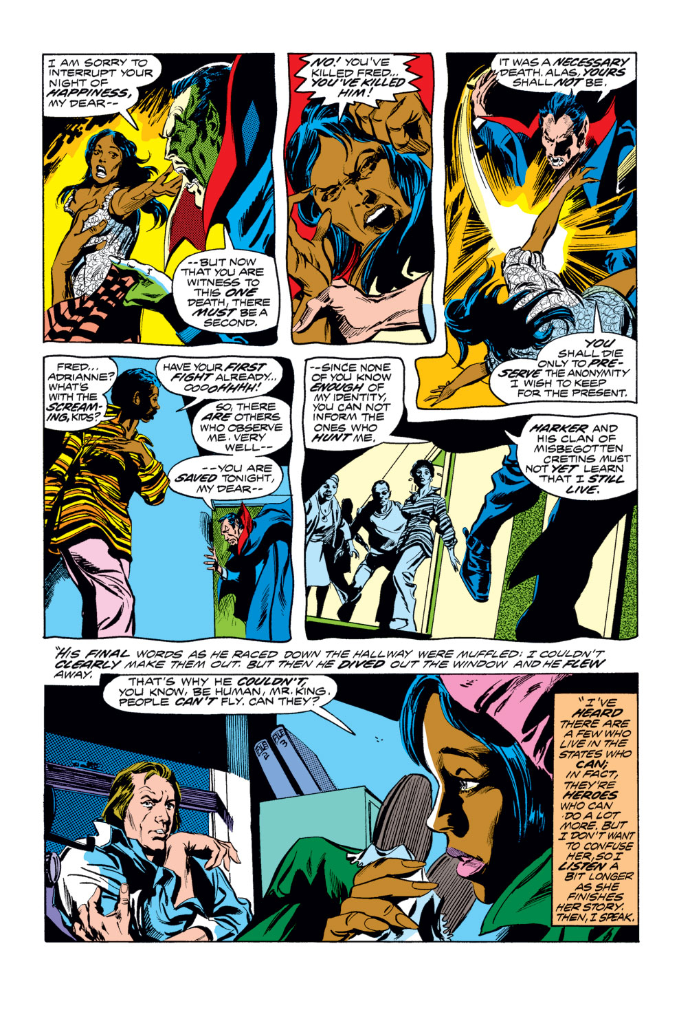 Read online Tomb of Dracula (1972) comic -  Issue #25 - 5