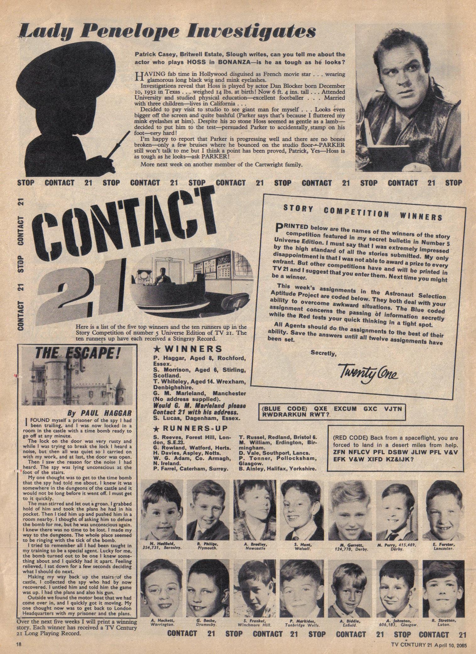 Read online TV Century 21 (TV 21) comic -  Issue #12 - 17