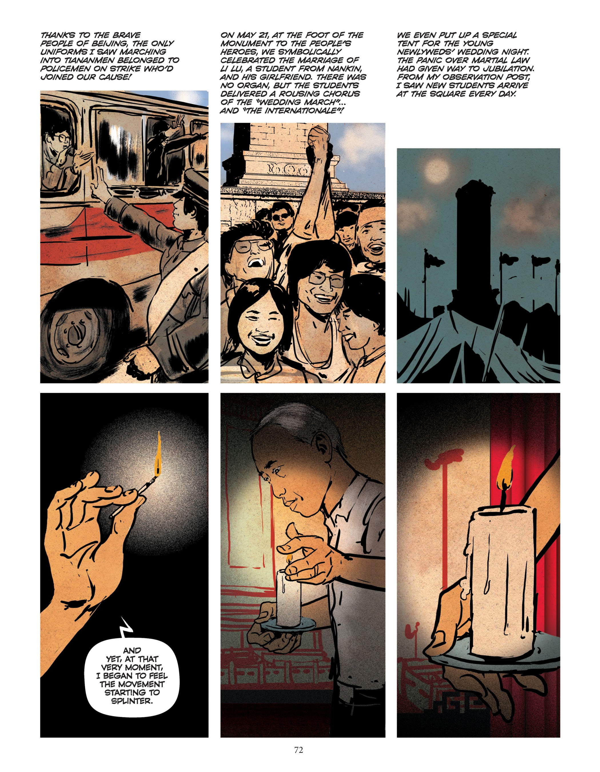 Read online Tiananmen 1989: Our Shattered Hopes comic -  Issue # TPB - 75