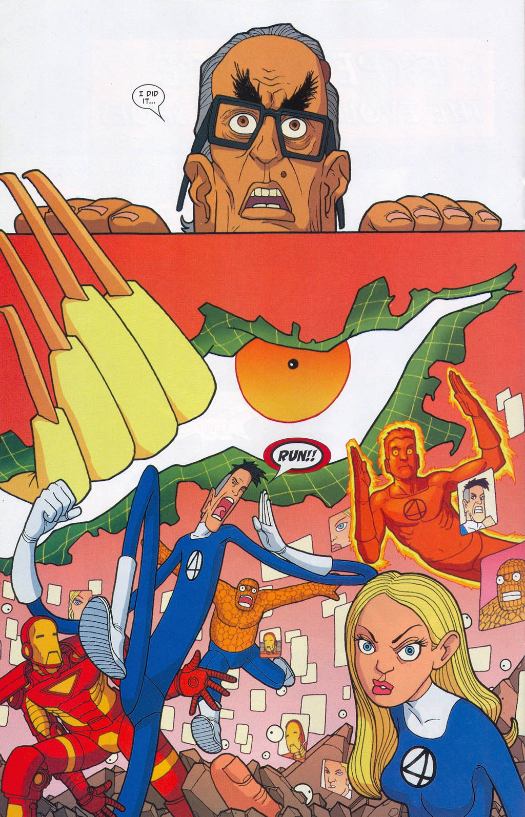 Read online Fantastic Four/Iron Man: Big in Japan comic -  Issue #3 - 14