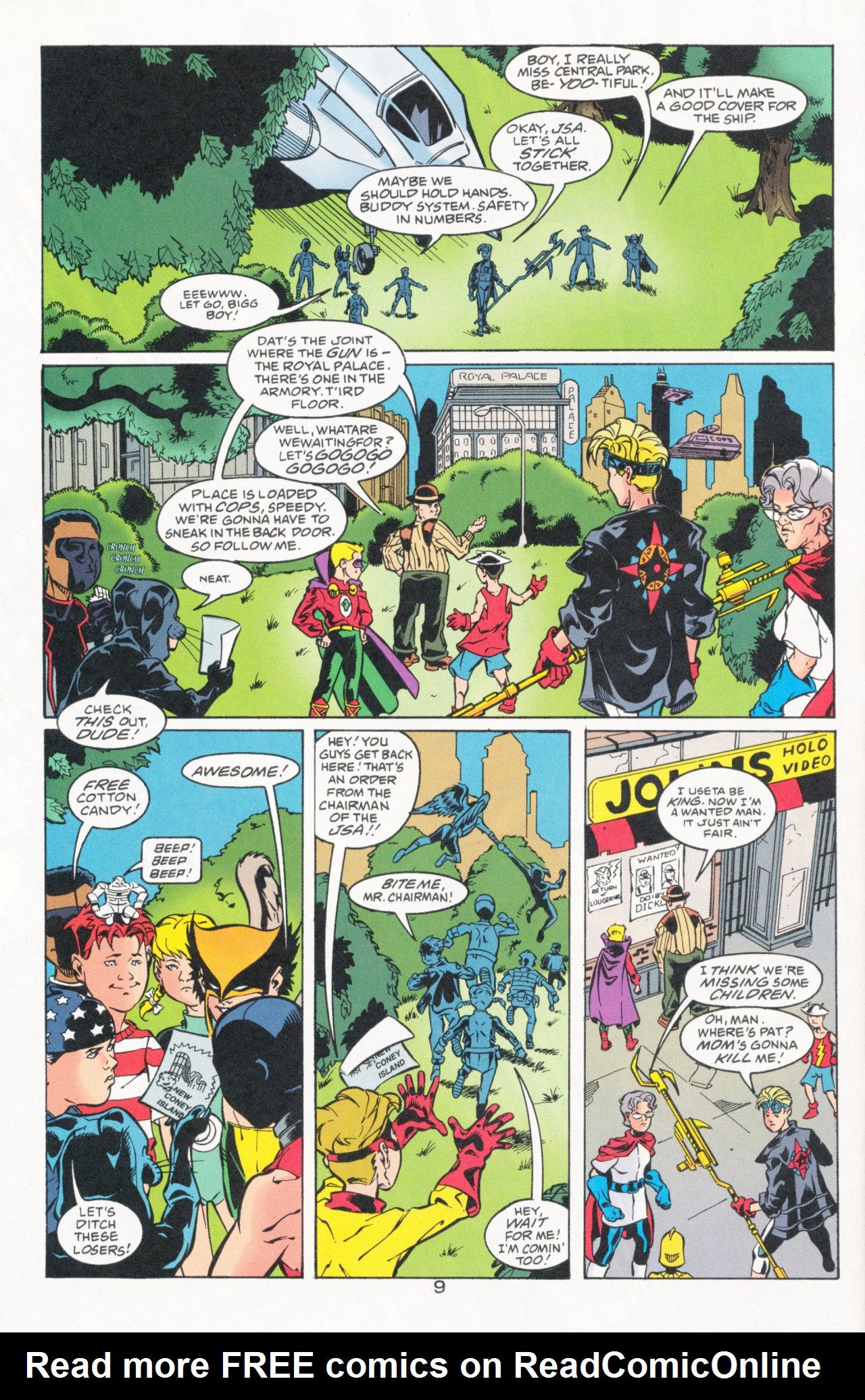 Read online Sins of Youth comic -  Issue # Starwoman & The JSA Jr. - 15