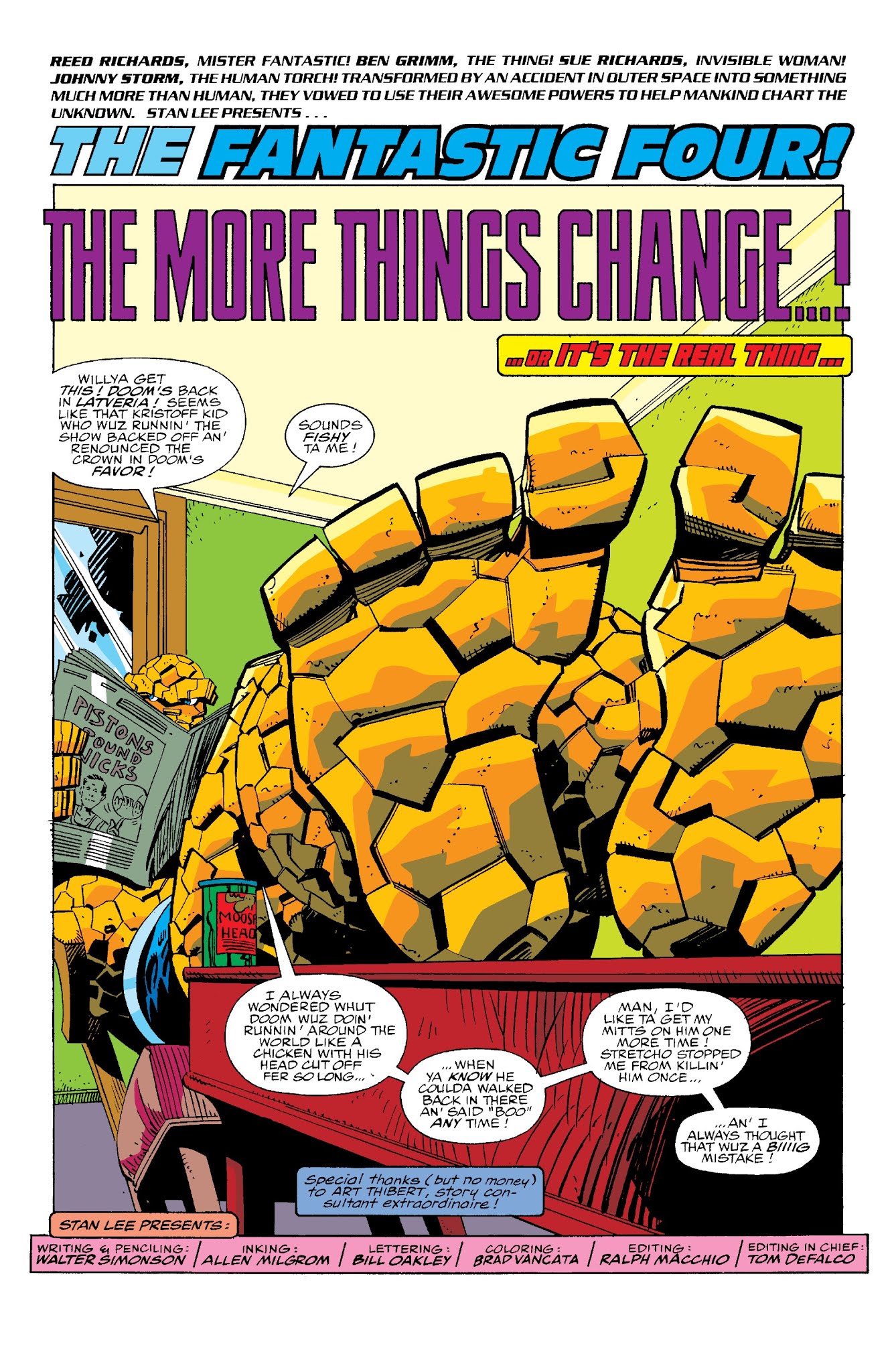 Read online Fantastic Four Visionaries: Walter Simonson comic -  Issue # TPB 3 (Part 1) - 86