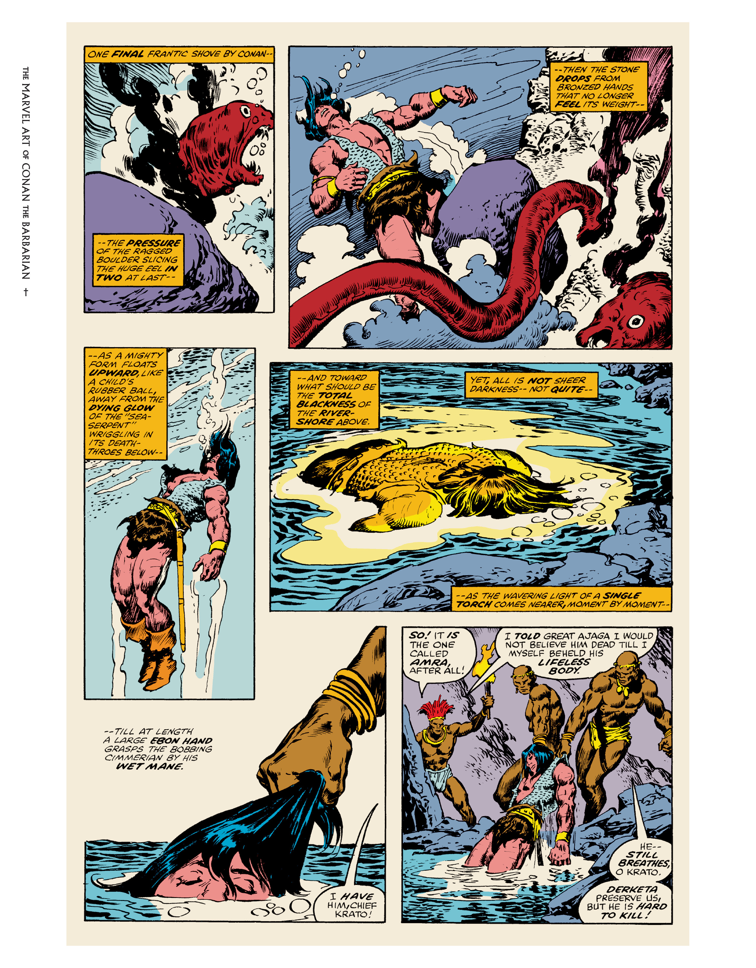 Read online Marvel Art of Conan the Barbarian comic -  Issue # TPB (Part 1) - 100