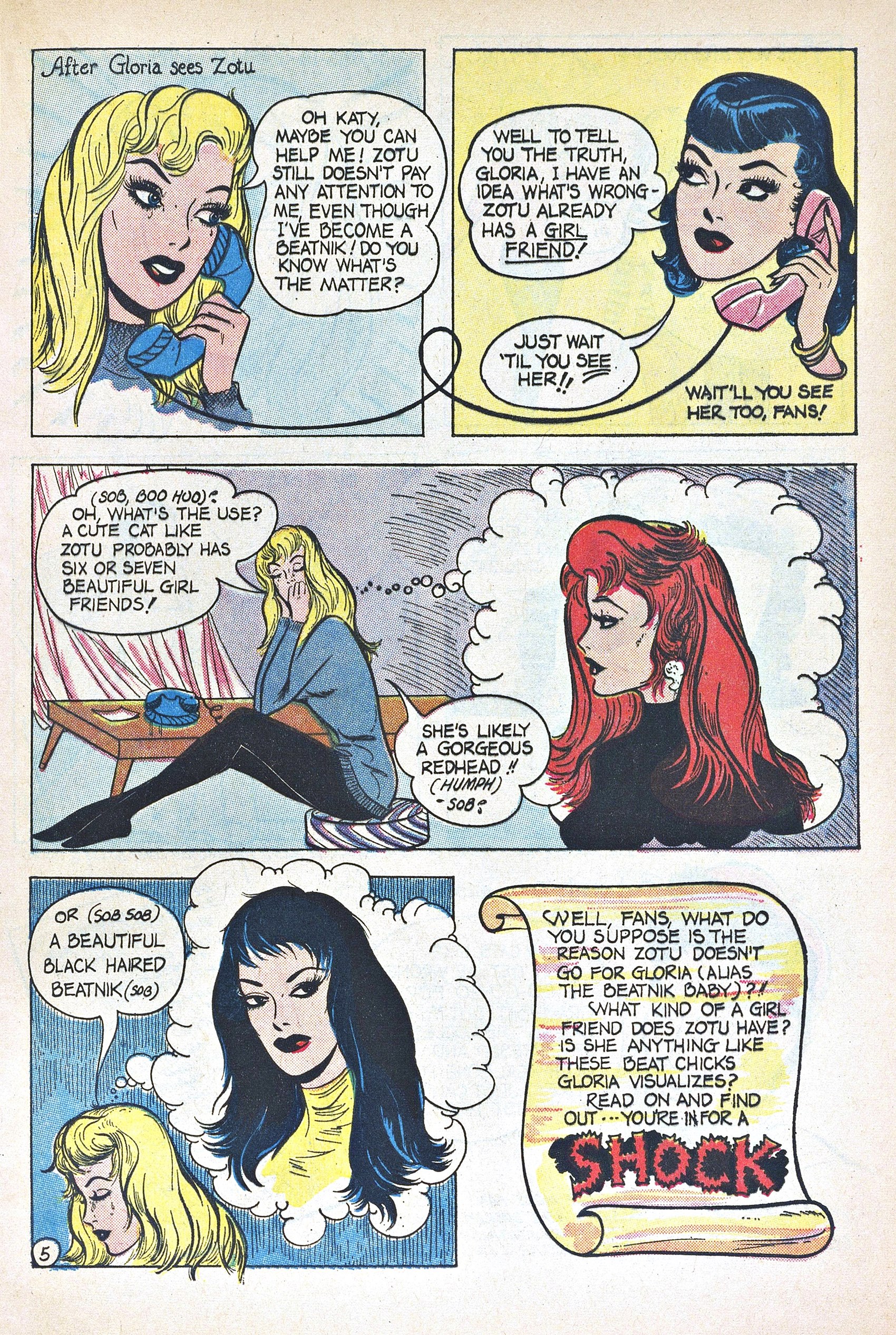 Read online Katy Keene (1949) comic -  Issue #61 - 17
