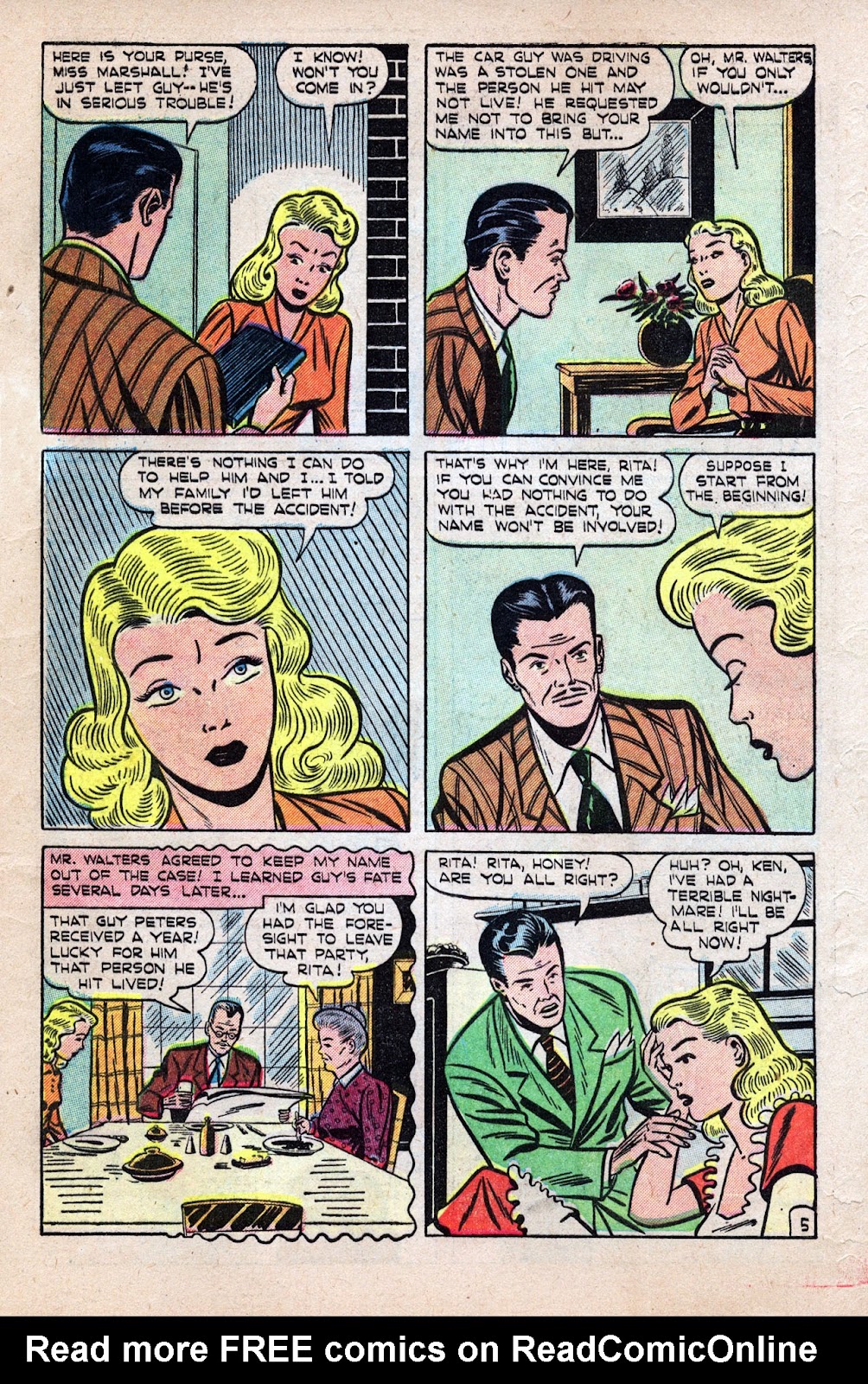 Love Romances (1949) issue 9 - Page 7
