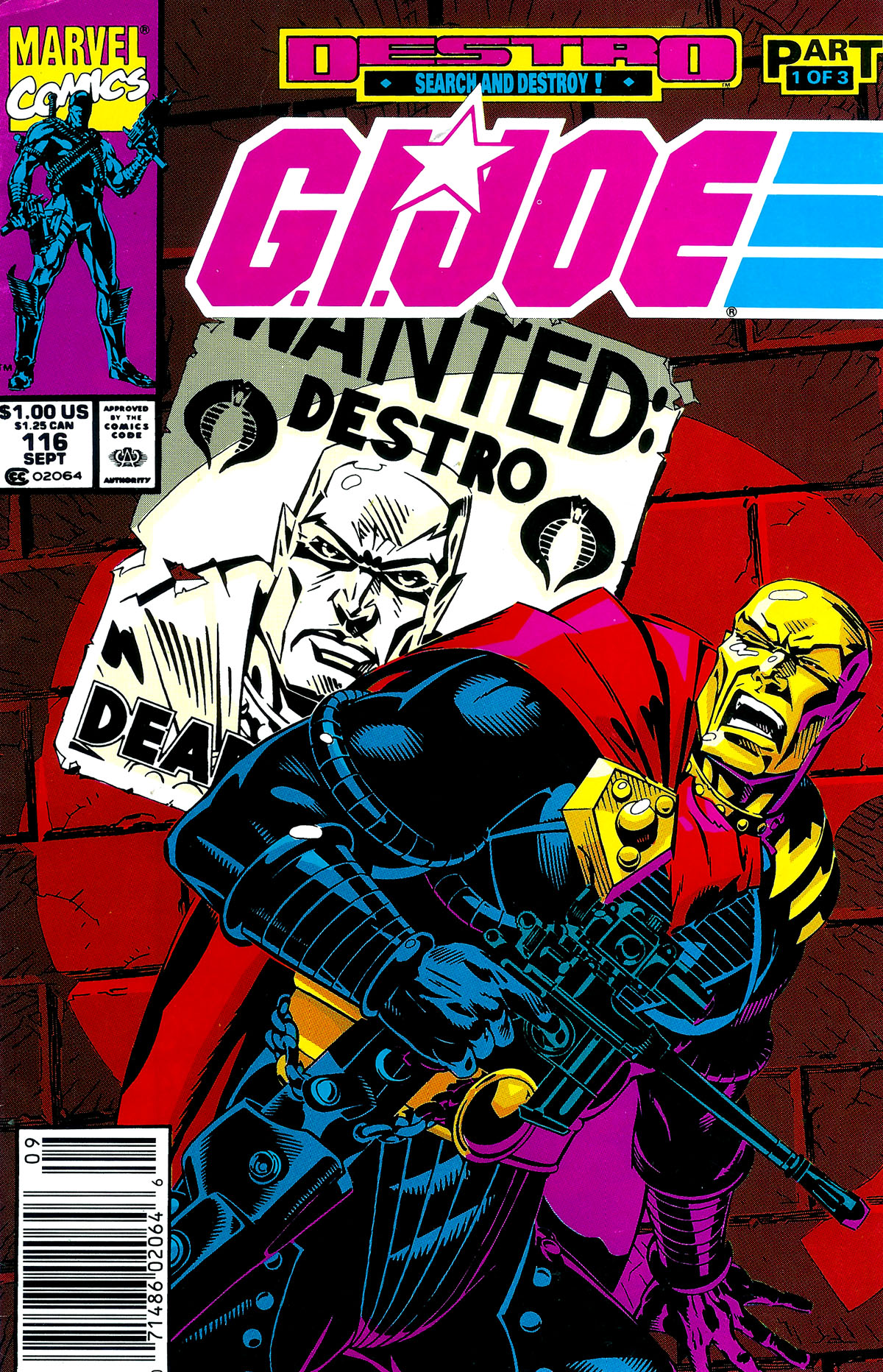 Read online G.I. Joe: A Real American Hero comic -  Issue #116 - 1