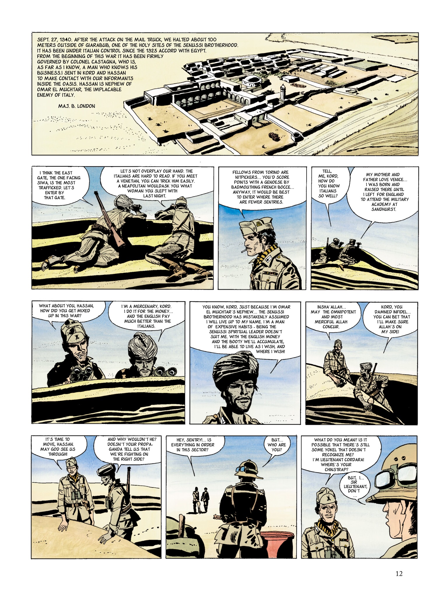 Read online The Scorpions of the Desert comic -  Issue #1 - 12