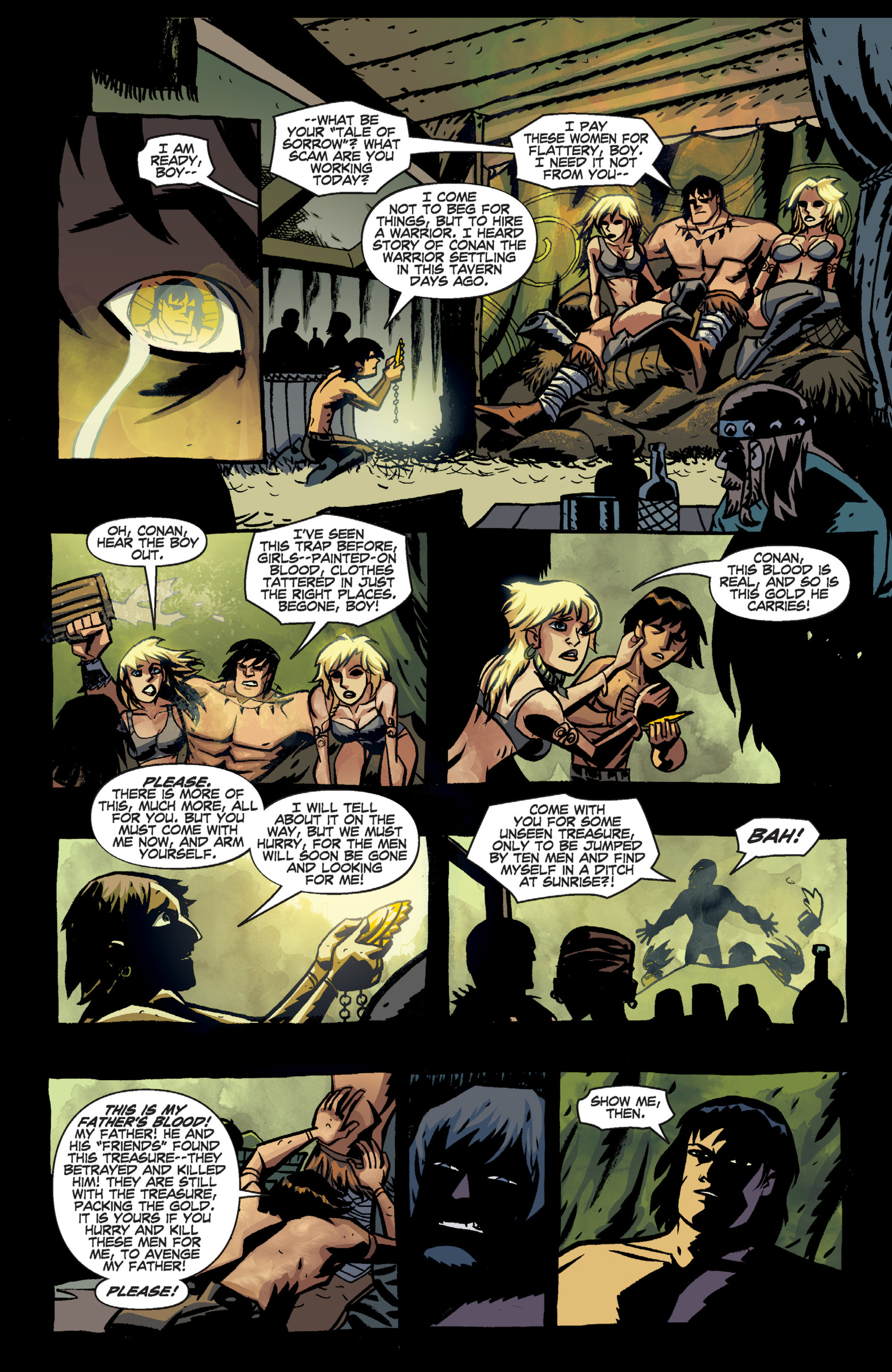 Read online Conan: The Daughters of Midora and Other Stories comic -  Issue # TPB - 105