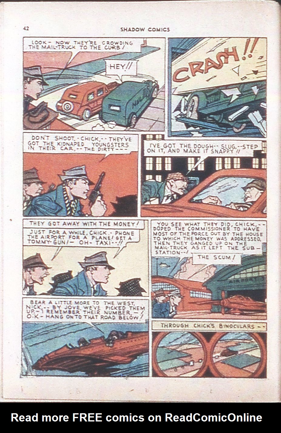 Read online Shadow Comics comic -  Issue #6 - 44