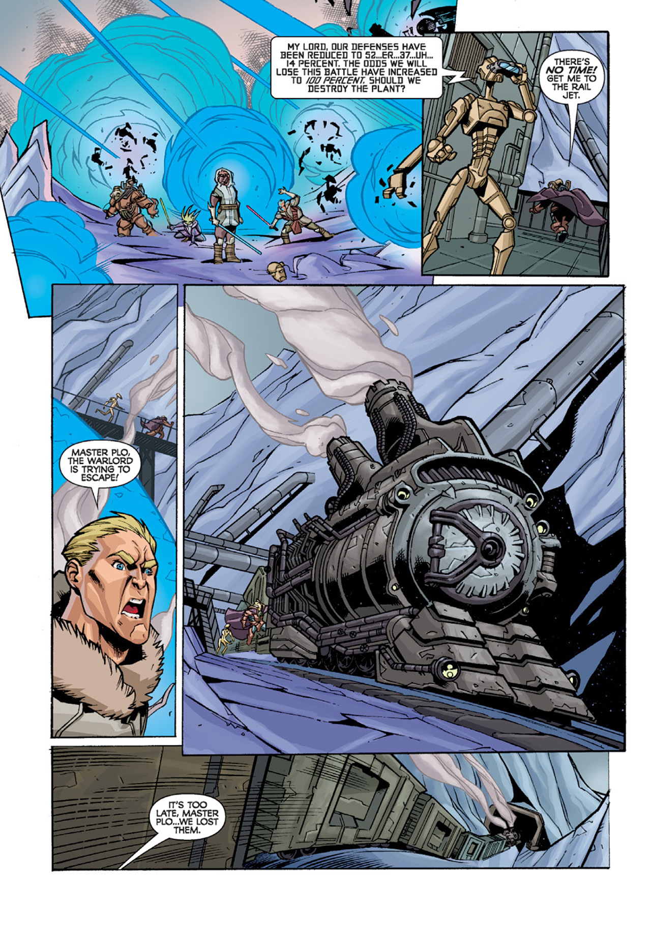 Read online Star Wars: The Clone Wars comic -  Issue #7 - 9