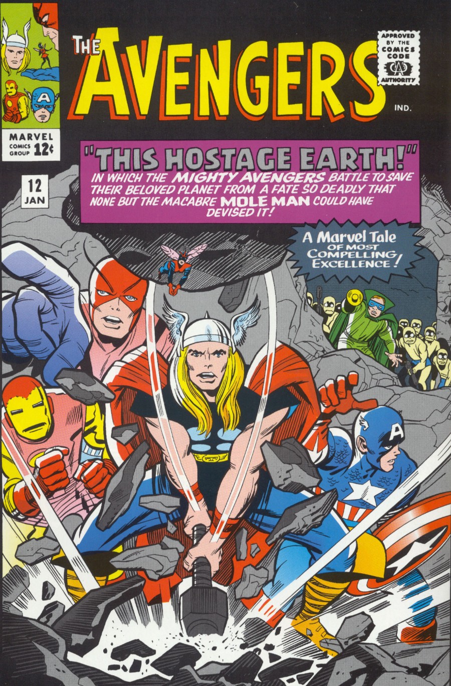 Read online The Avengers (1963) comic -  Issue #12 - 1