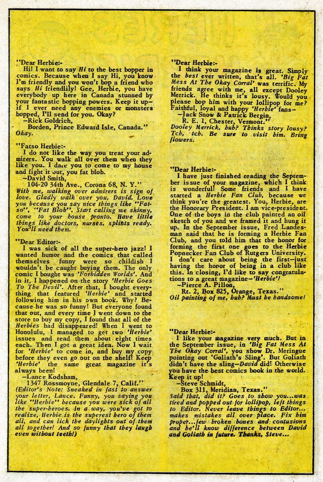 Read online Herbie comic -  Issue #9 - 16