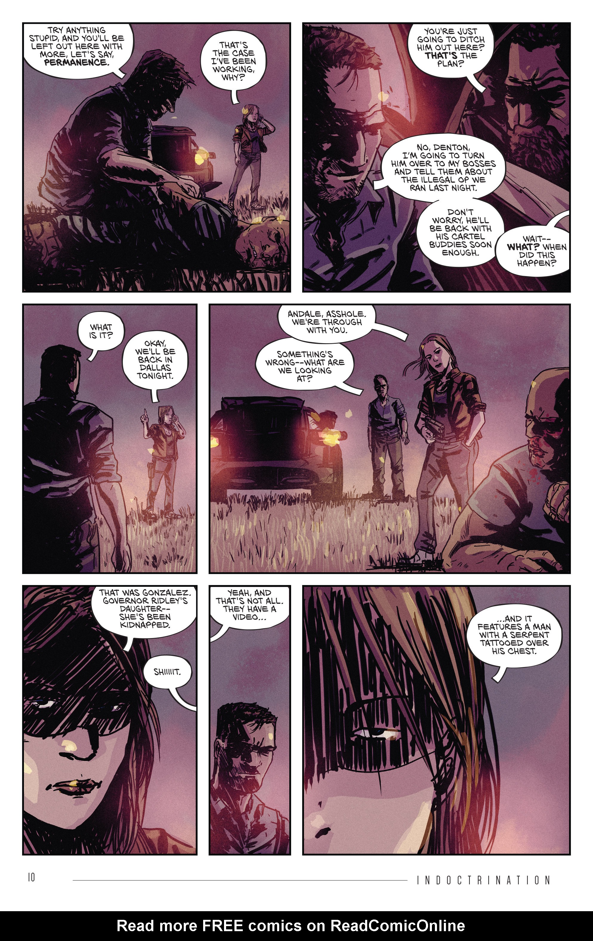 Read online Indoctrination comic -  Issue #3 - 9