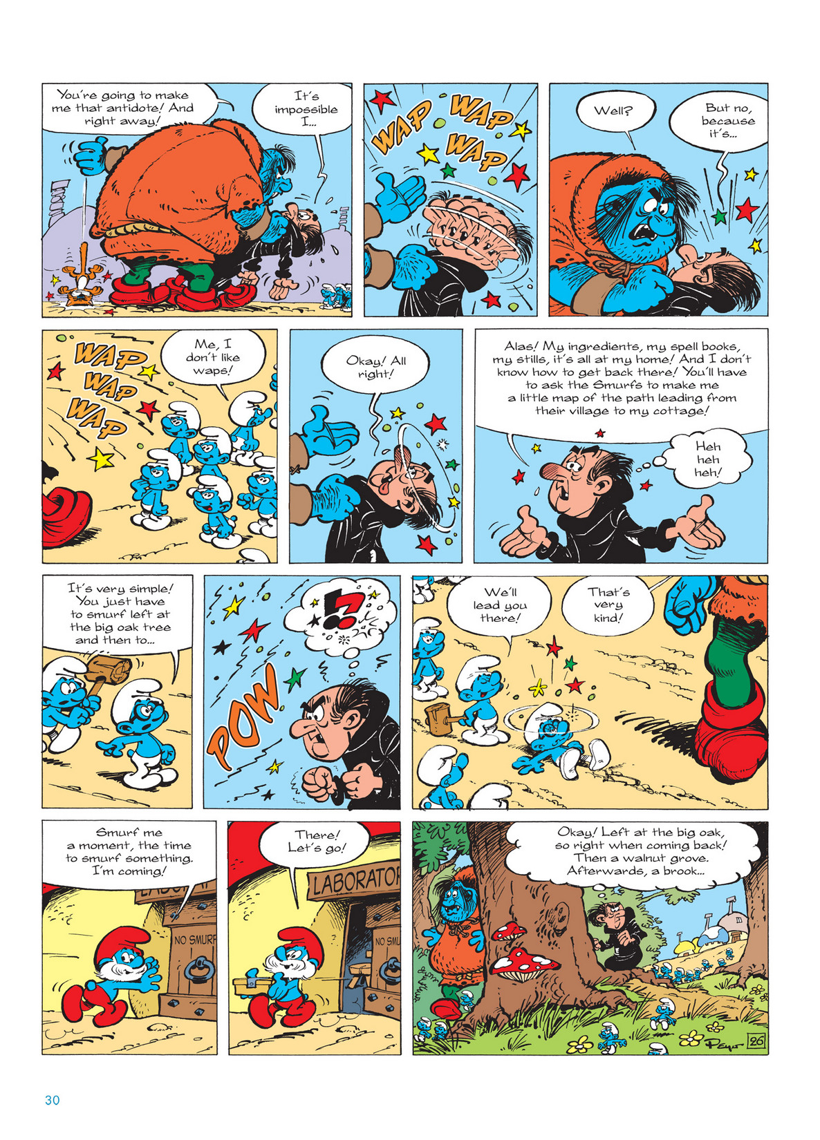 Read online The Smurfs comic -  Issue #13 - 30