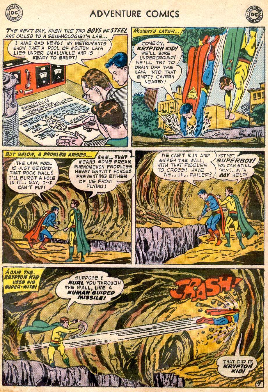 Read online Adventure Comics (1938) comic -  Issue #242 - 9