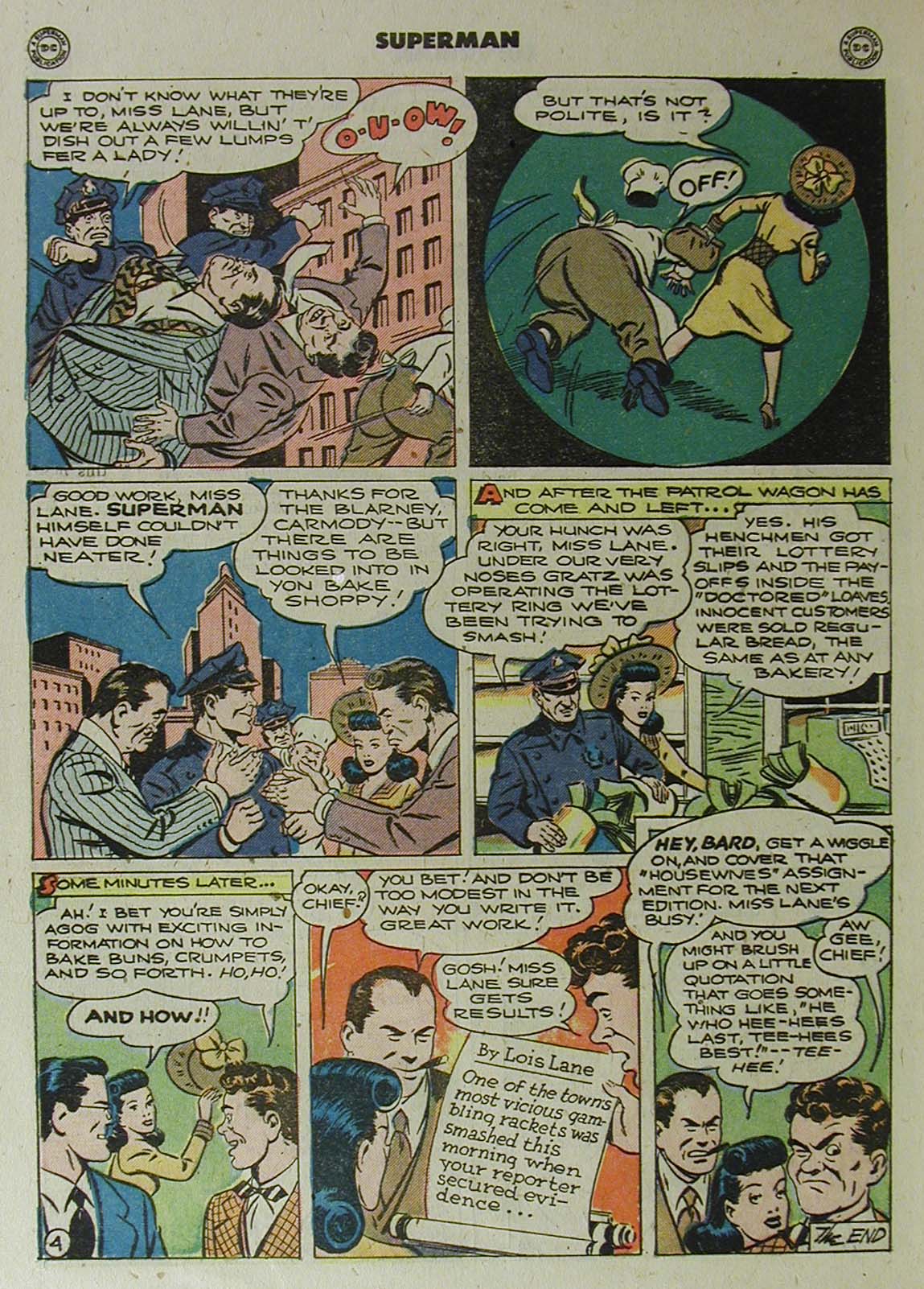 Read online Superman (1939) comic -  Issue #29 - 34