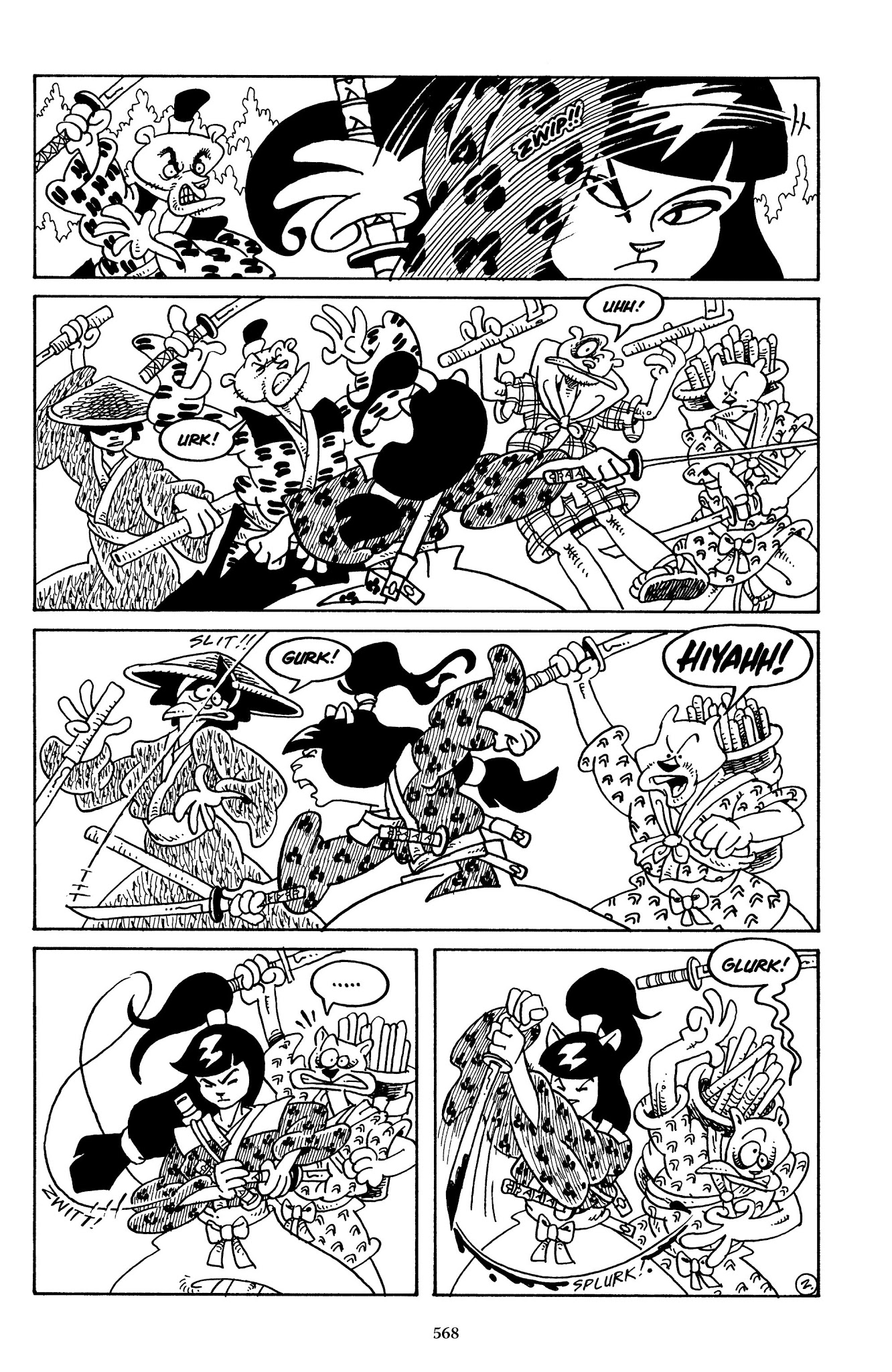 Read online The Usagi Yojimbo Saga comic -  Issue # TPB 1 - 555