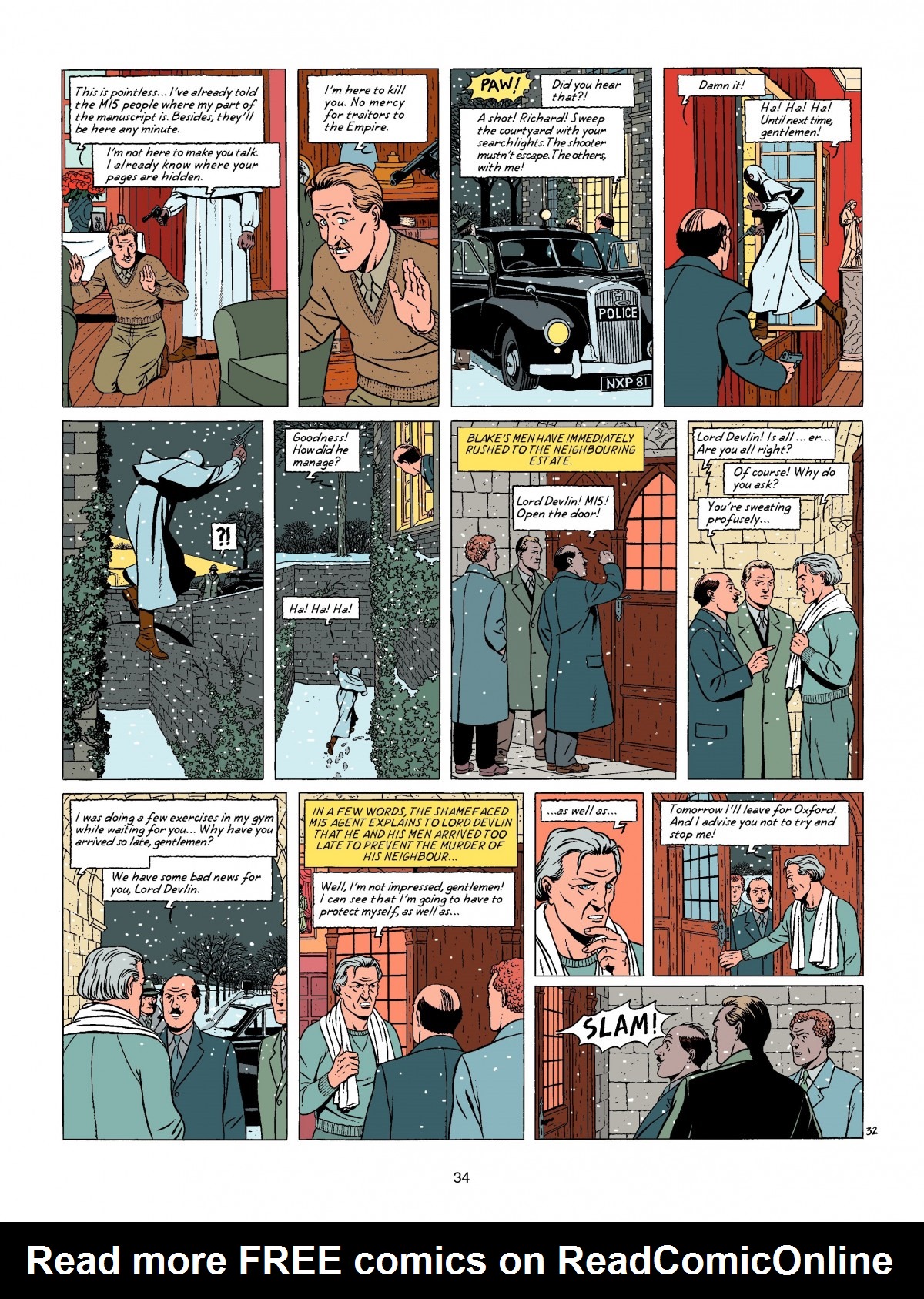 Read online Blake & Mortimer comic -  Issue #18 - 34