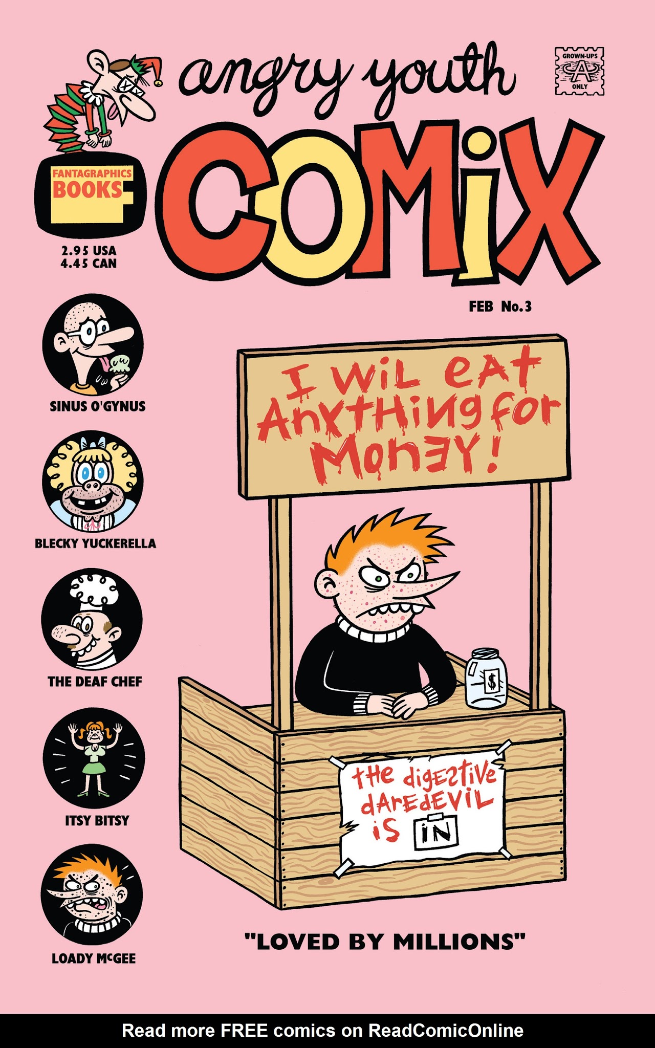 Read online Angry Youth Comix comic -  Issue #3 - 1