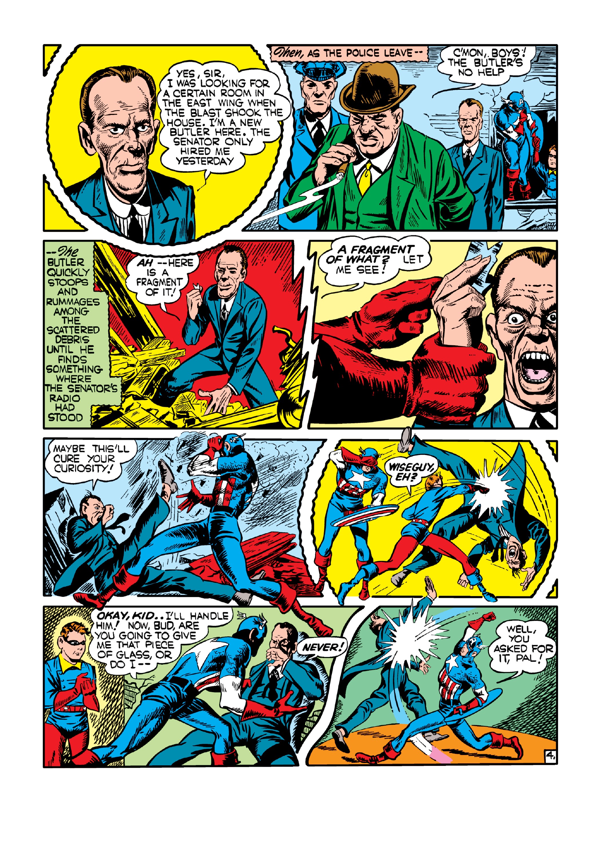 Read online Marvel Masterworks: Golden Age Captain America comic -  Issue # TPB 2 (Part 2) - 74