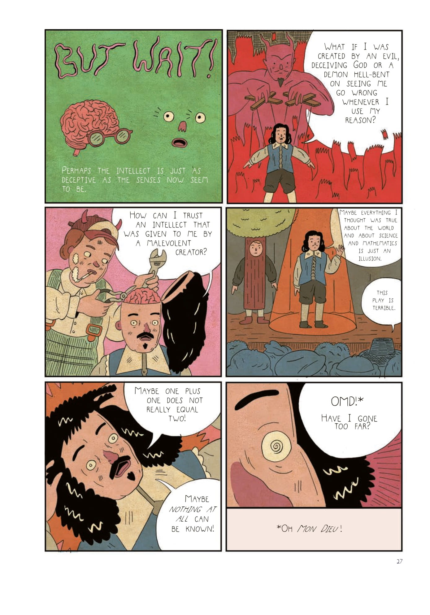 Read online Heretics!: The Wondrous (and Dangerous) Beginnings of Modern Philosophy comic -  Issue # TPB (Part 1) - 28