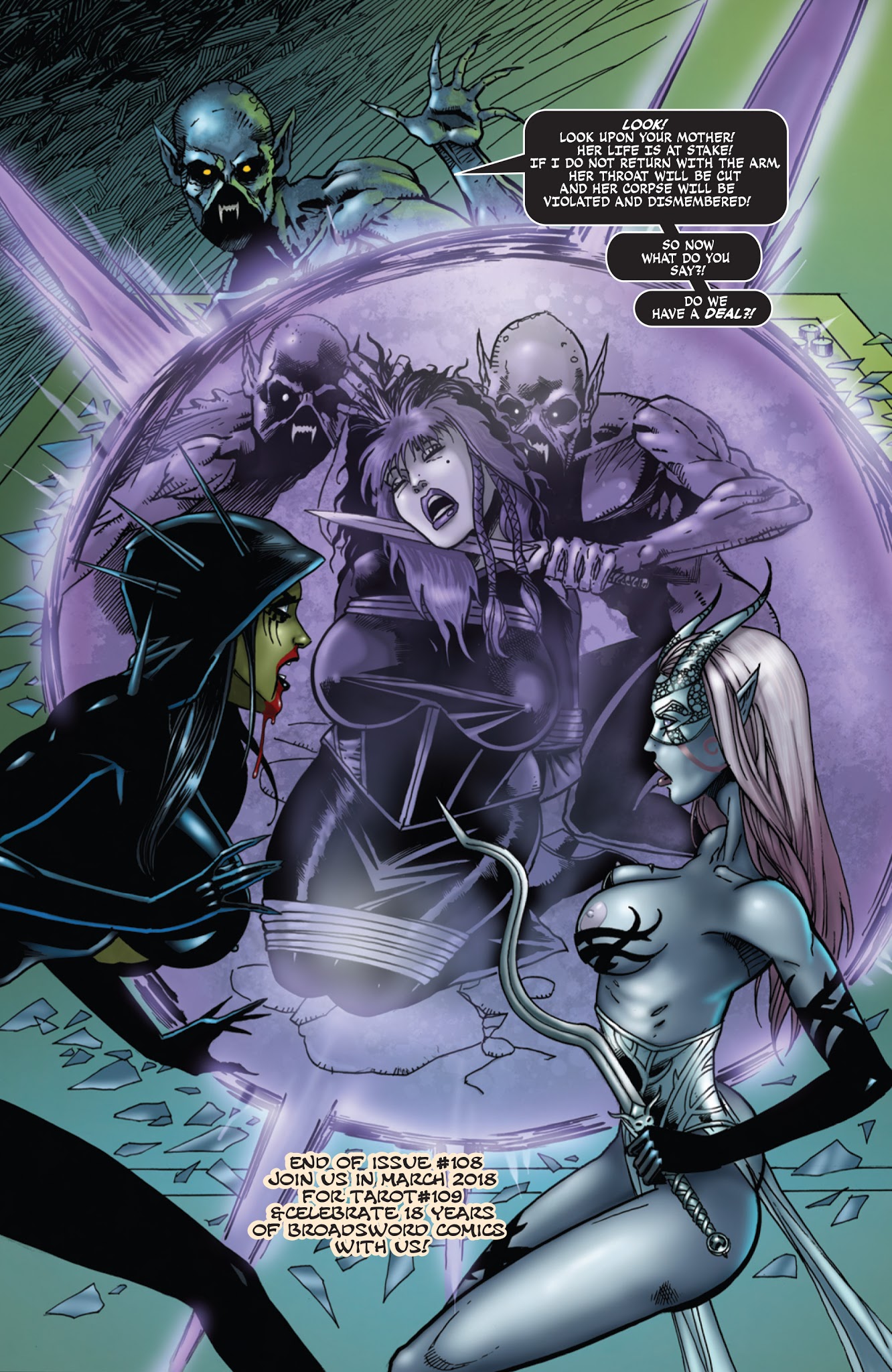 Read online Tarot: Witch of the Black Rose comic -  Issue #108 - 25
