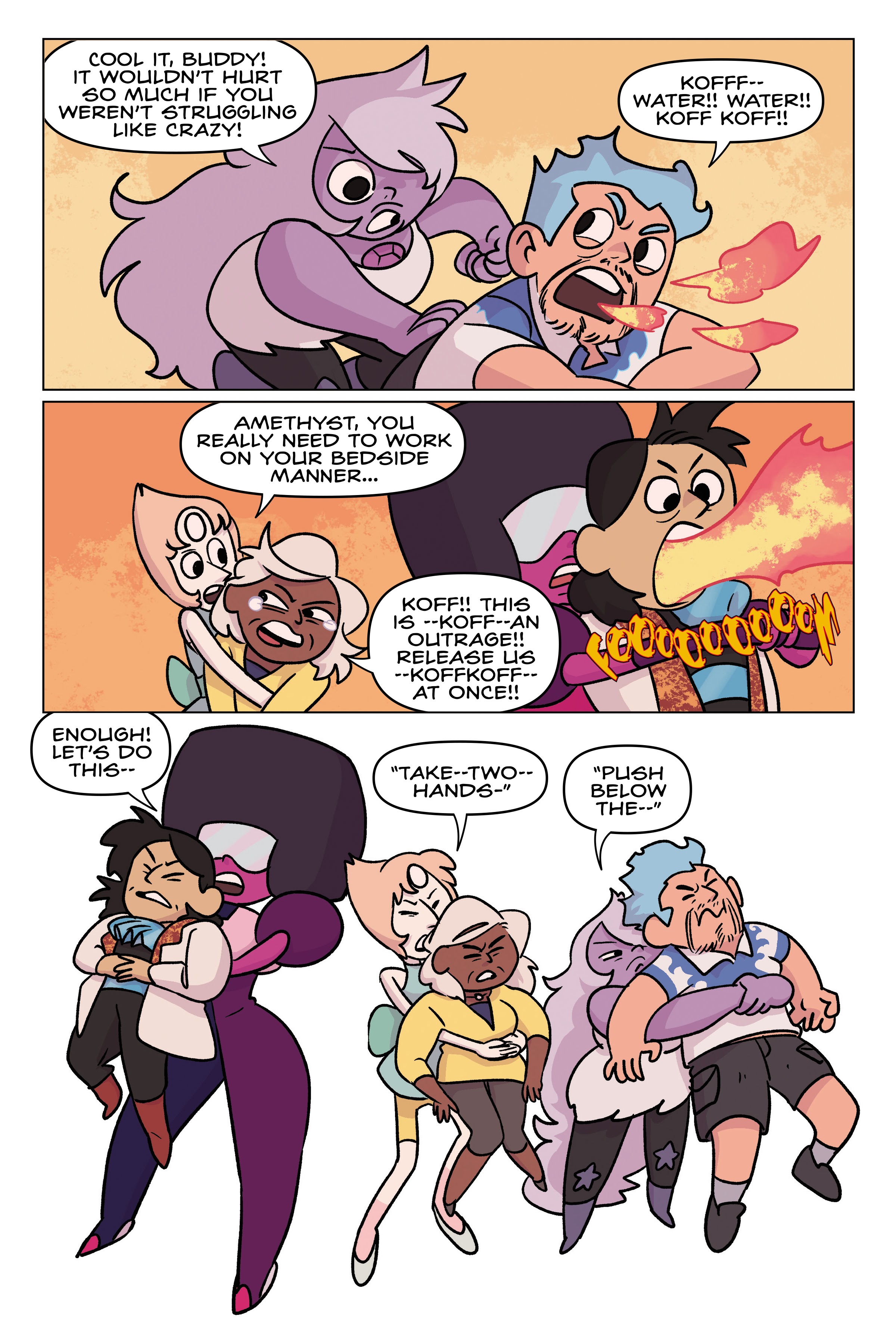 Read online Steven Universe: Ultimate Dough-Down comic -  Issue # TPB - 116