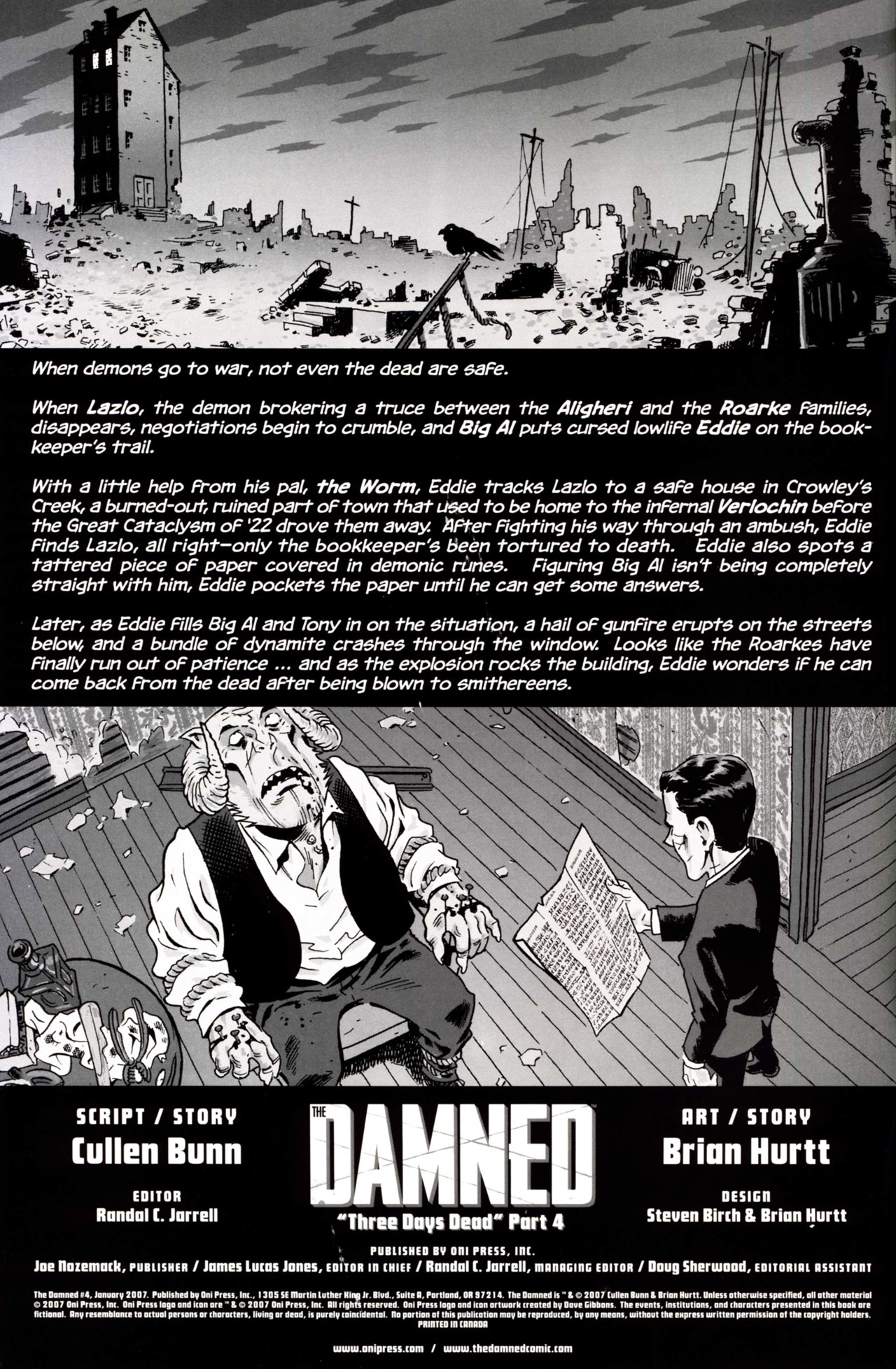 Read online The Damned (2006) comic -  Issue #4 - 2