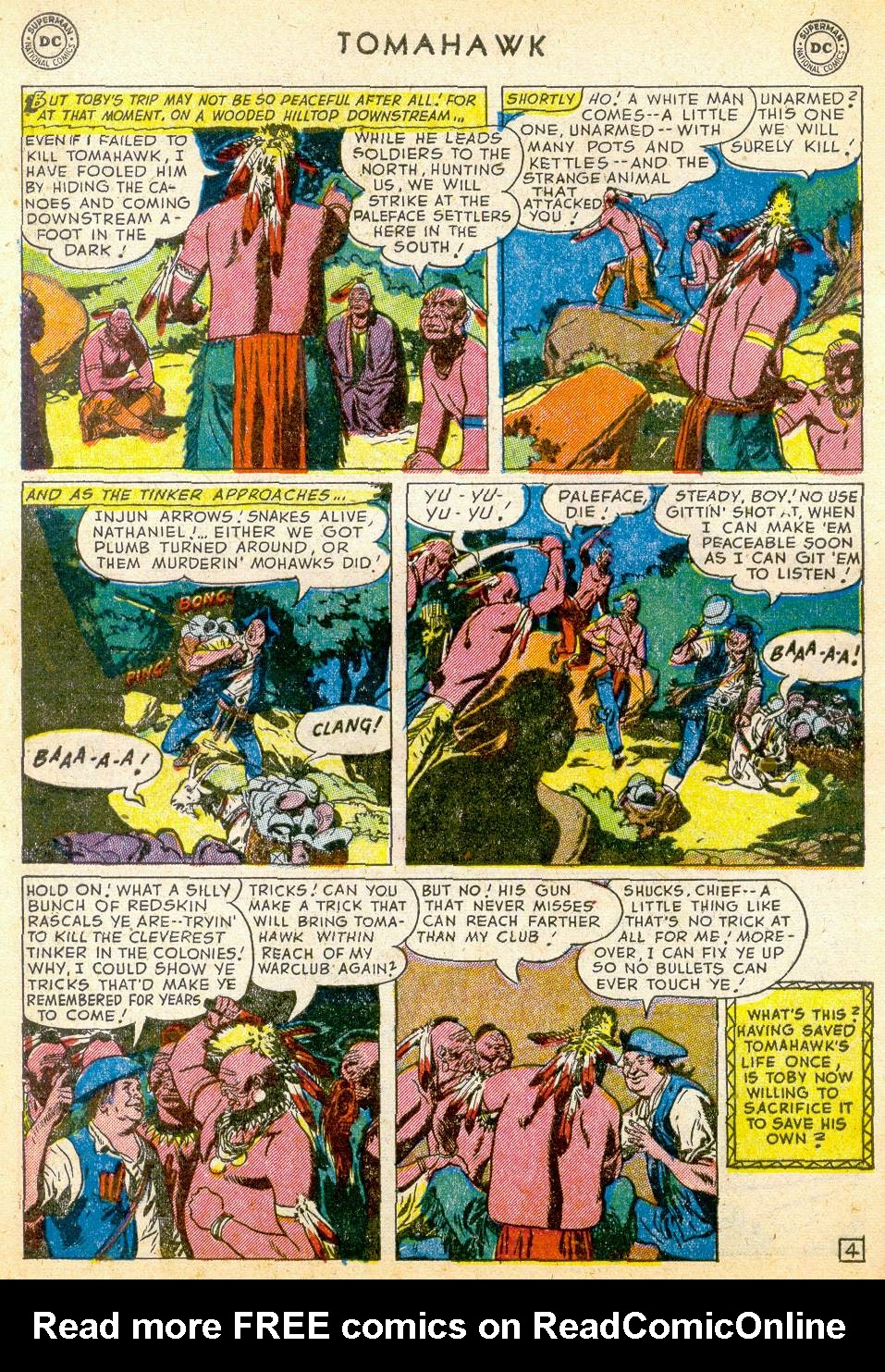 Read online Tomahawk comic -  Issue #14 - 7