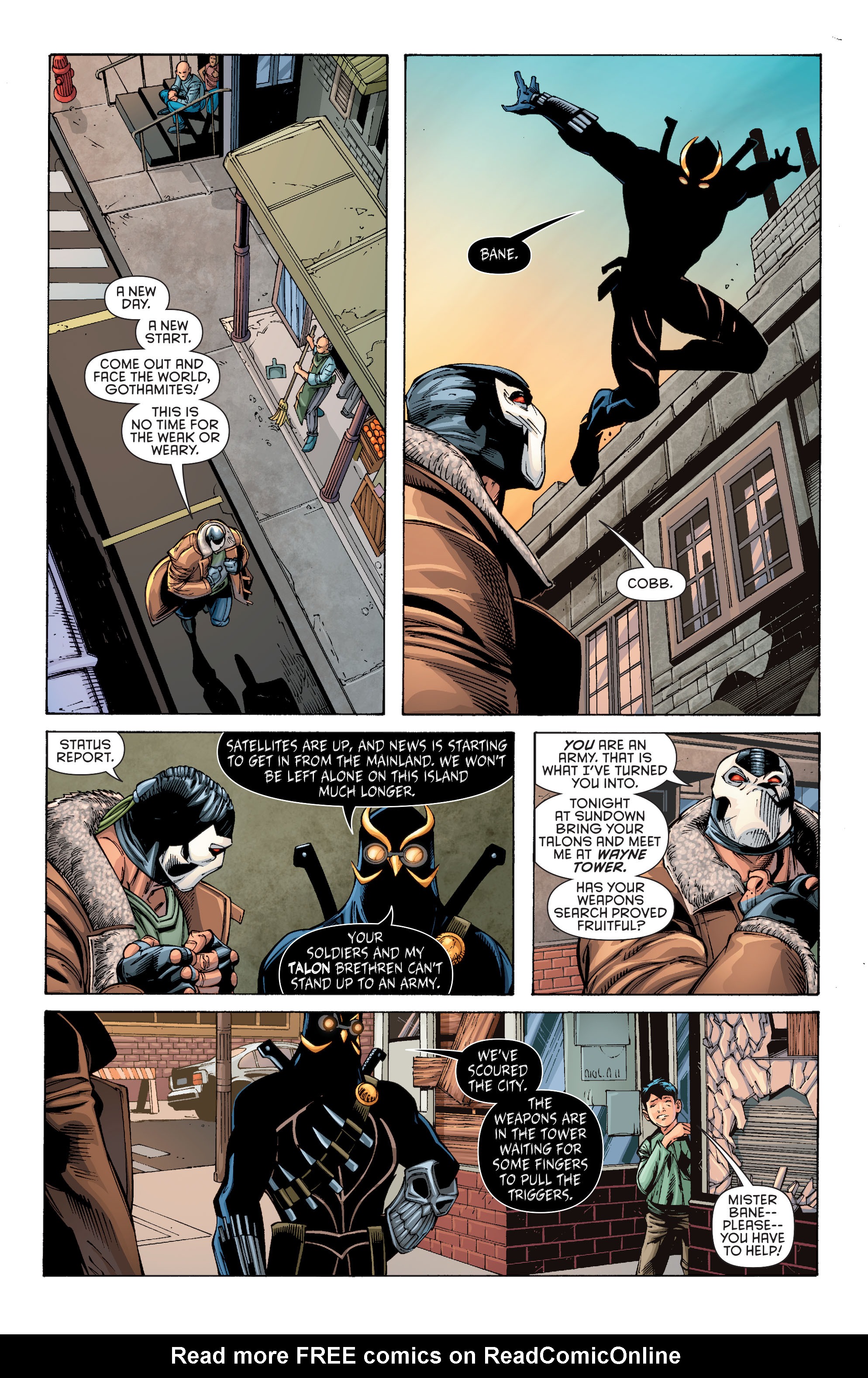 Read online Forever Evil Aftermath: Batman vs. Bane comic -  Issue # Full - 9