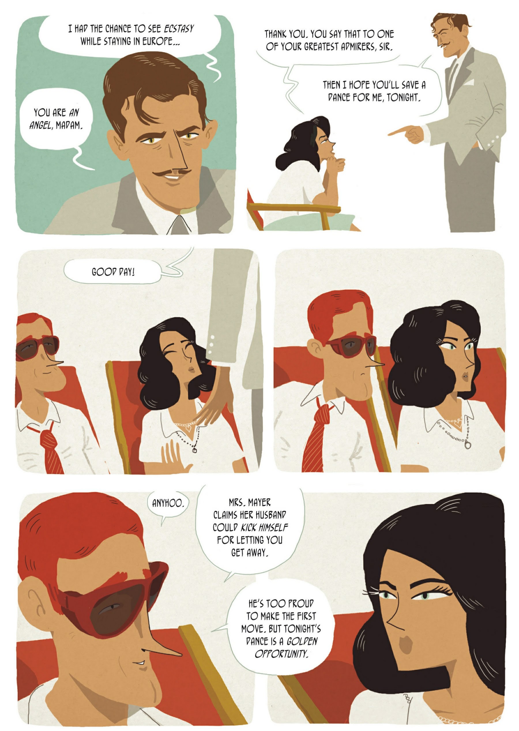 Read online Hedy Lamarr: An Incredible Life comic -  Issue # TPB (Part 1) - 80