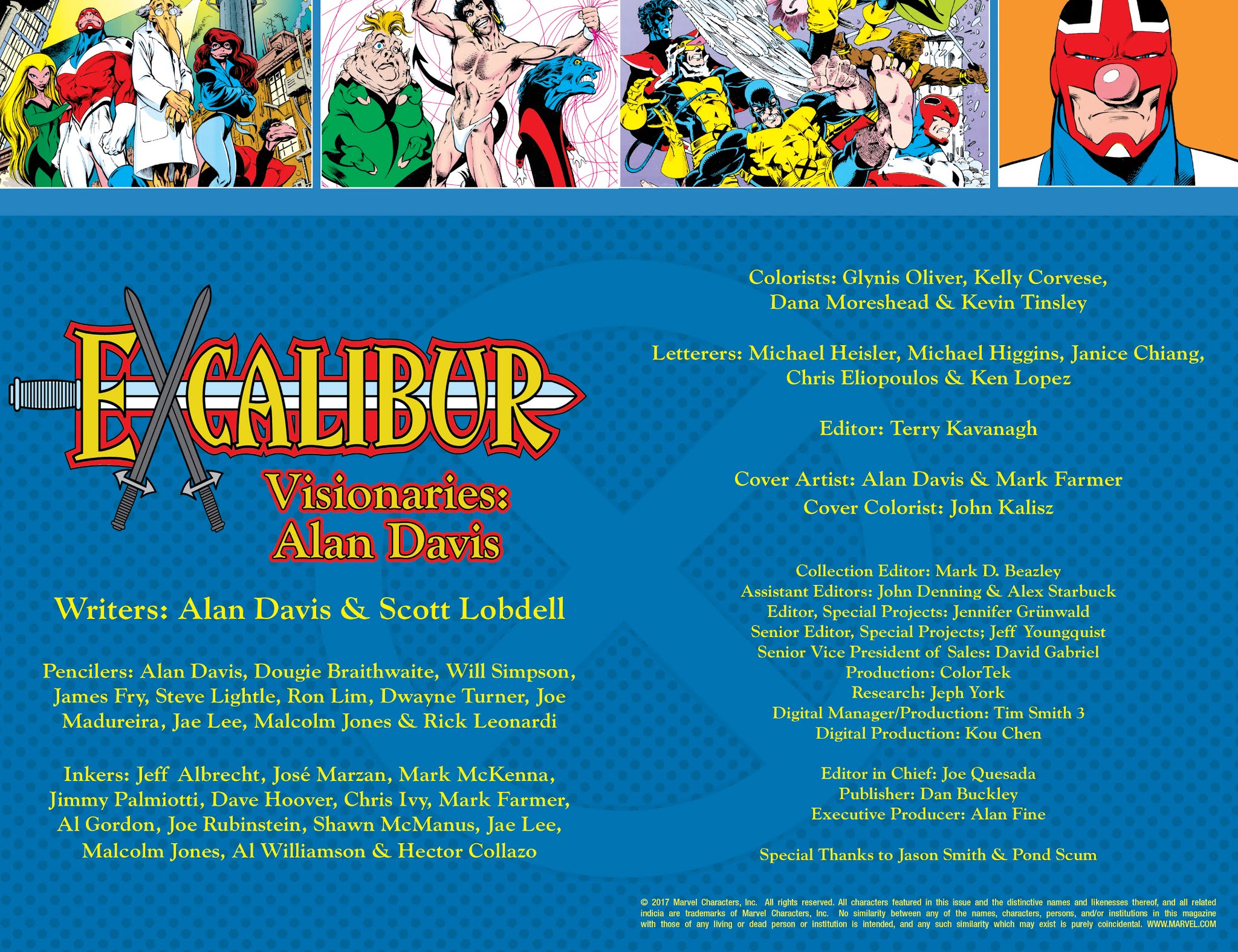 Read online Excalibur Visionaries: Alan Davis comic -  Issue # TPB 2 (Part 1) - 3