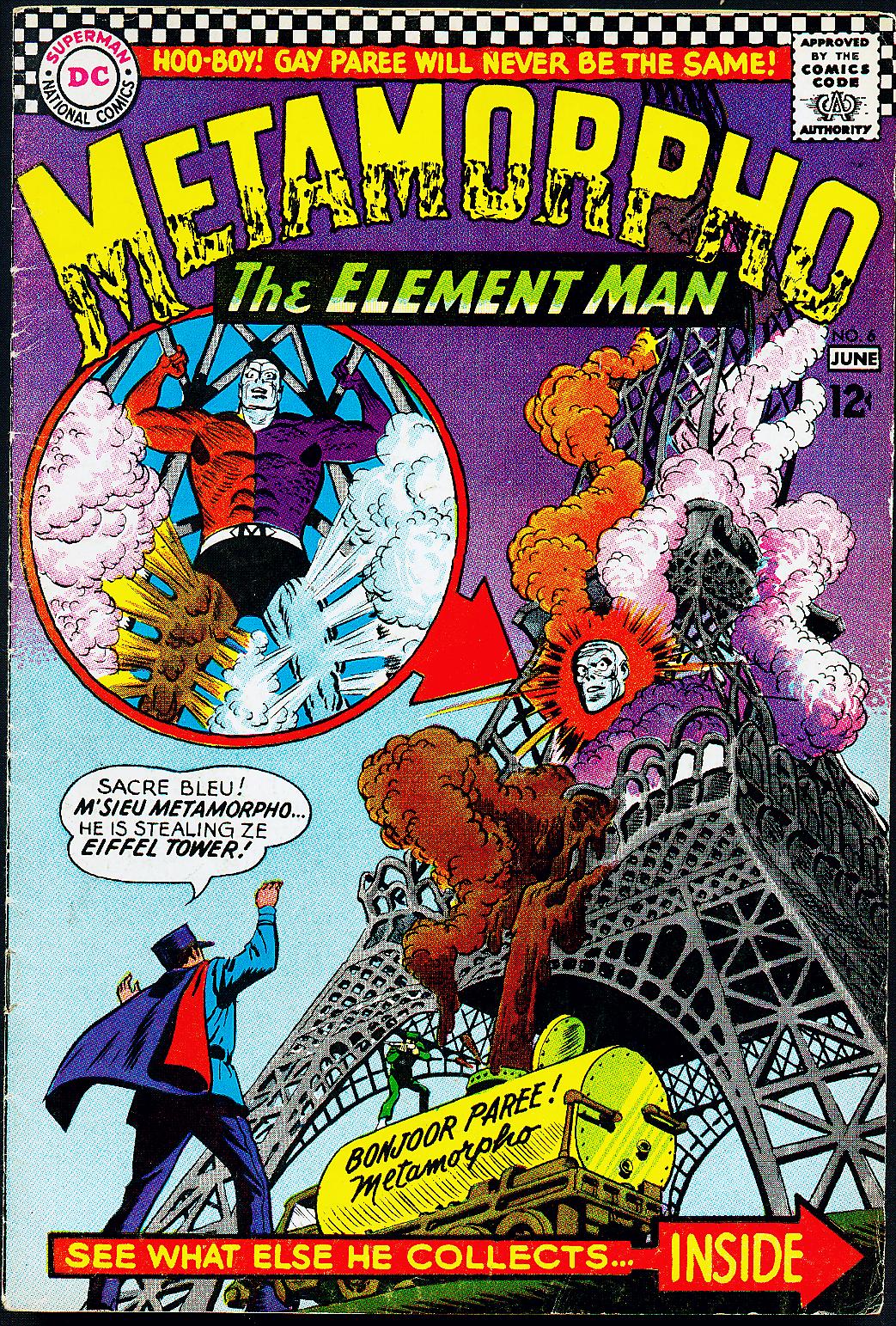 Read online Metamorpho comic -  Issue #6 - 1