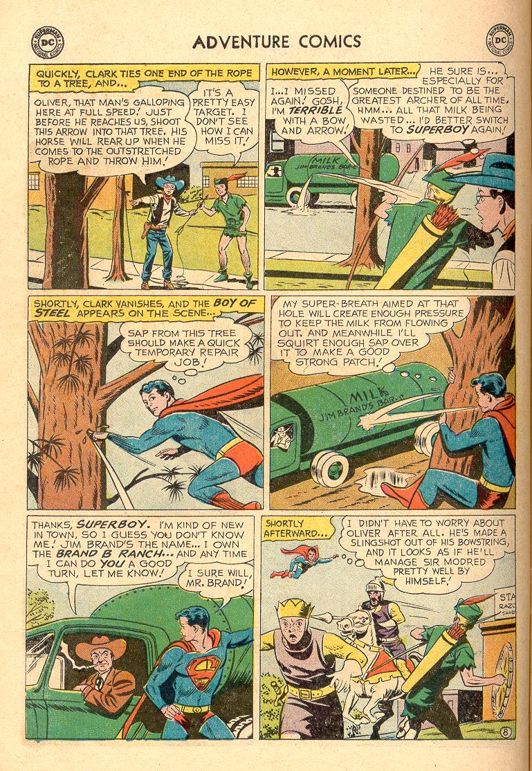 Read online Adventure Comics (1938) comic -  Issue #258 - 10