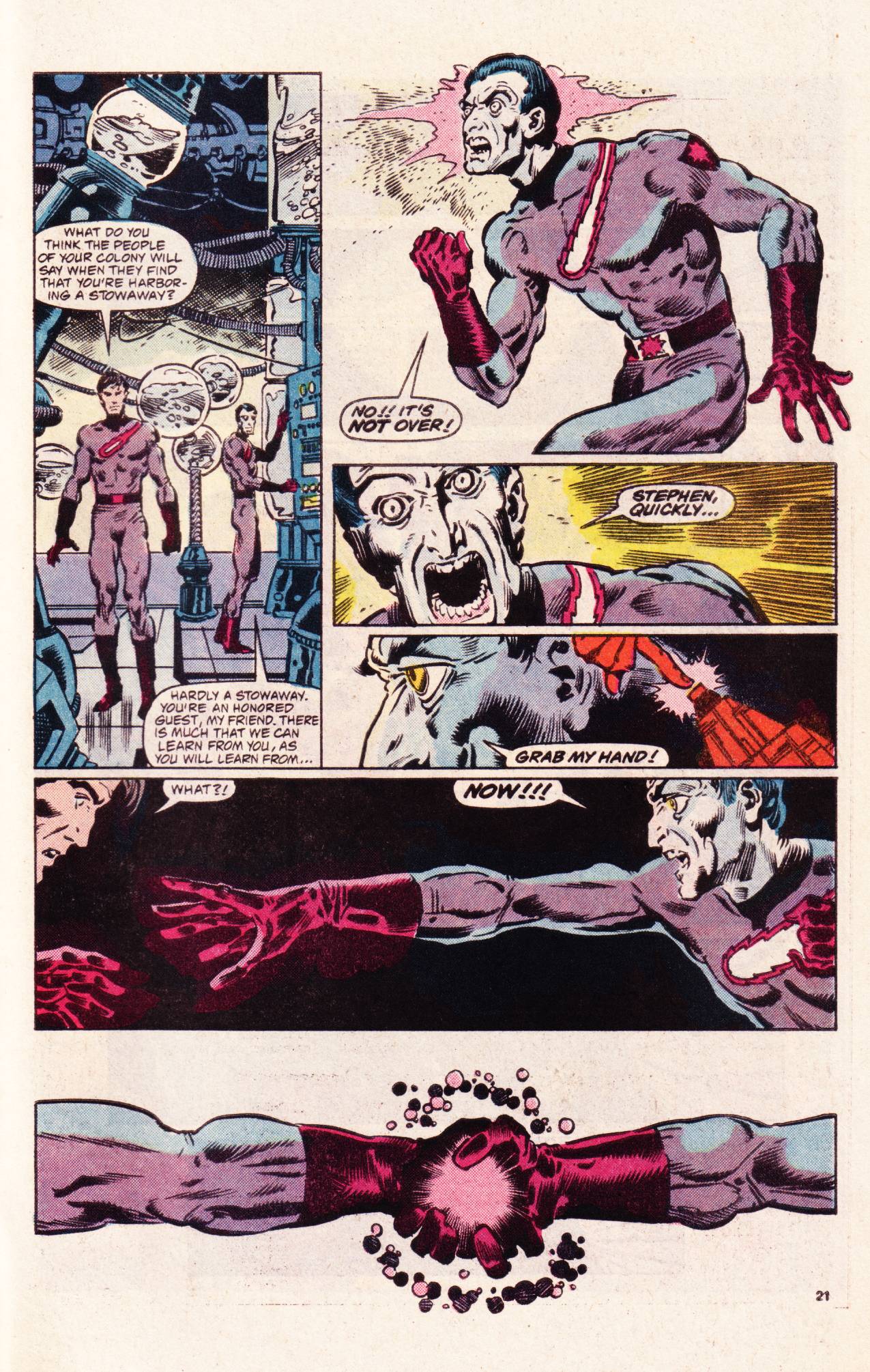 Read online Comet Man comic -  Issue #6 - 22