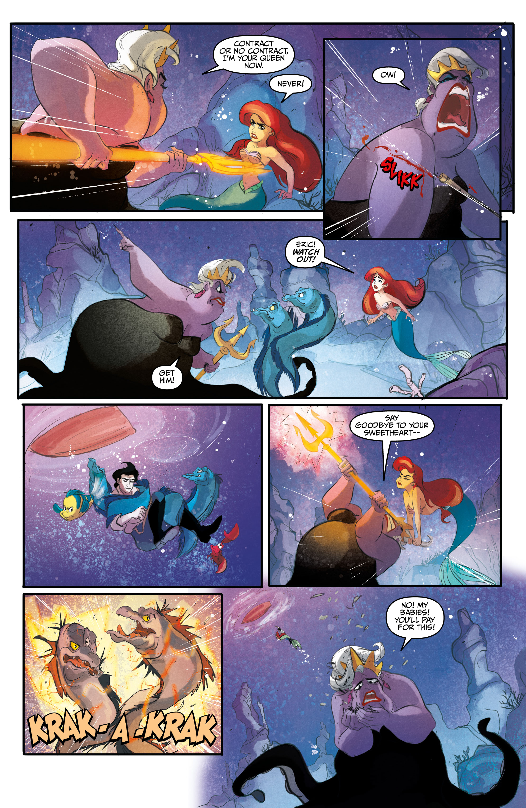 Read online Disney The Little Mermaid comic -  Issue #3 - 21