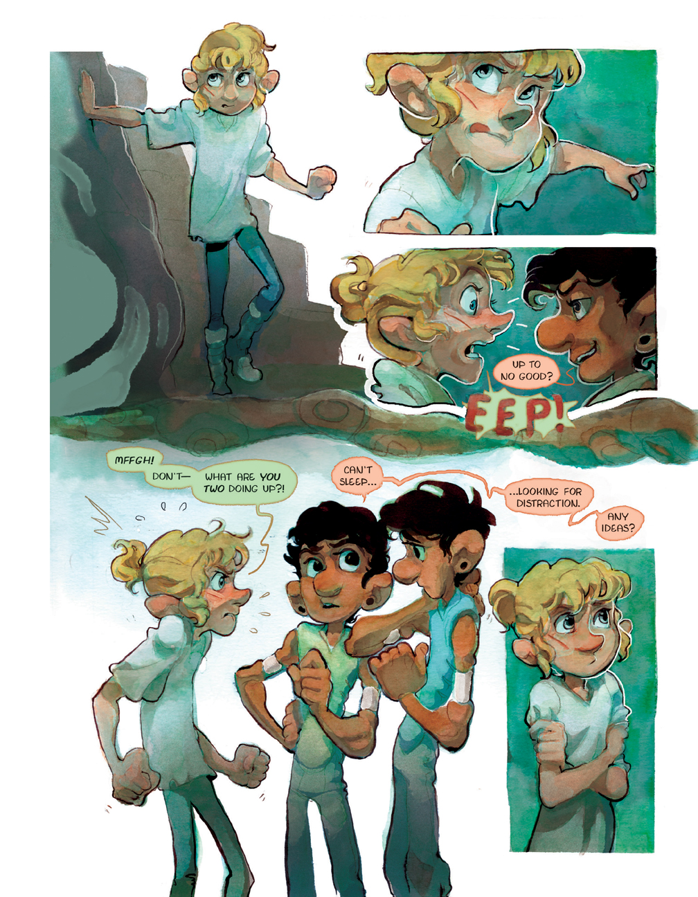 Read online Amelia Erroway: Castaway Commander comic -  Issue # TPB (Part 2) - 12