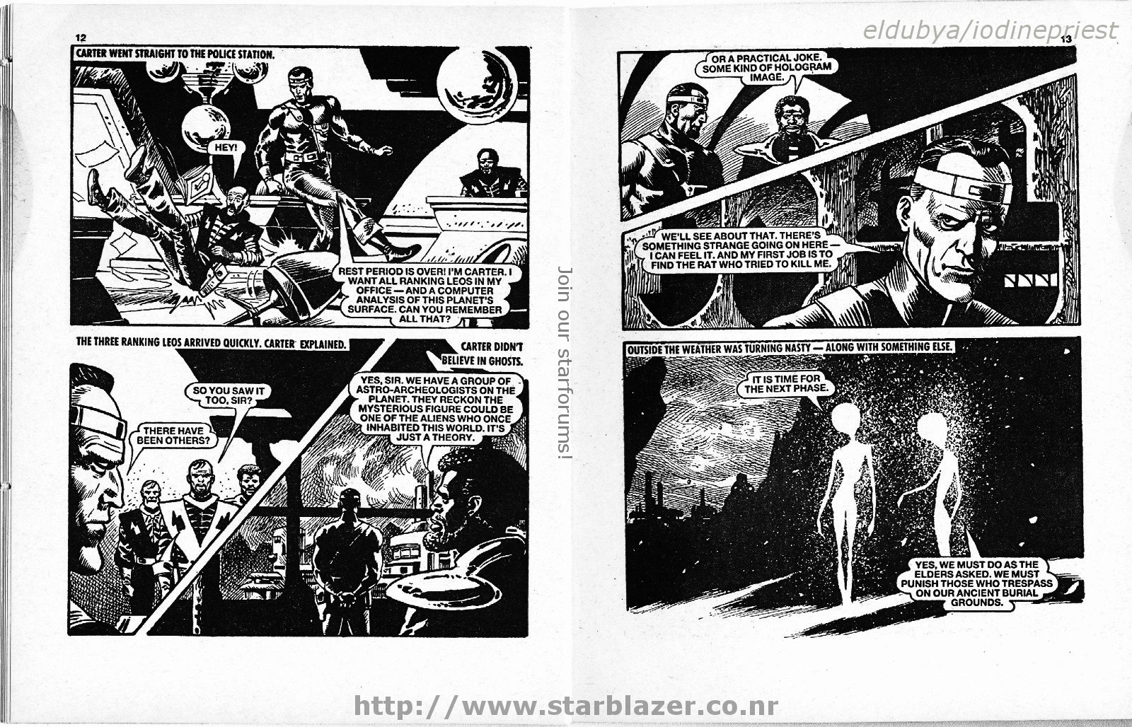 Read online Starblazer comic -  Issue #179 - 8