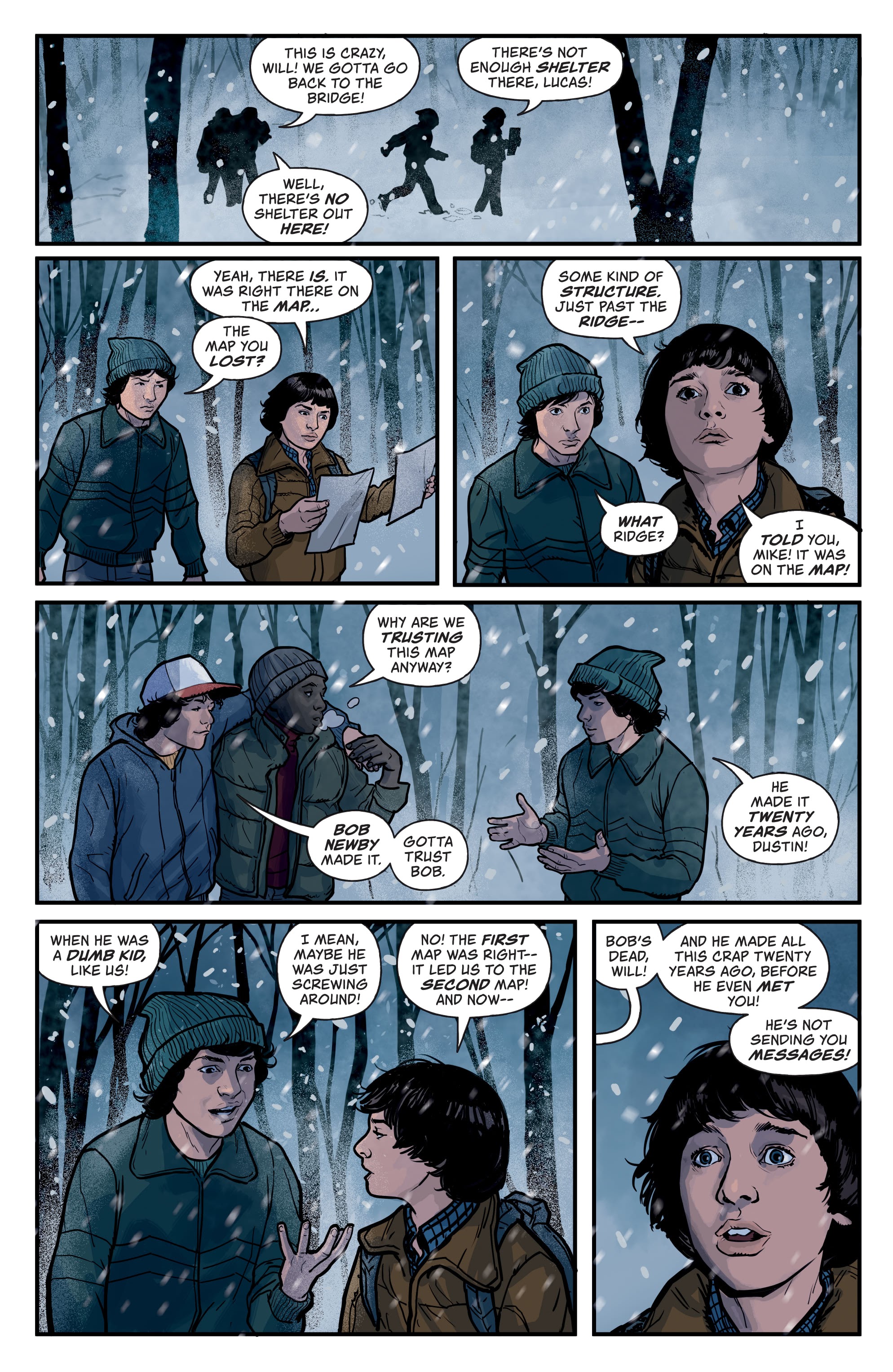 Read online Stranger Things: The Tomb of Ybwen comic -  Issue #3 - 4